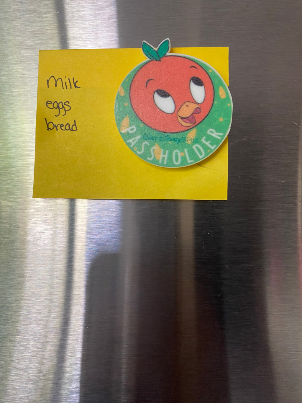 Orange Bird Magnets