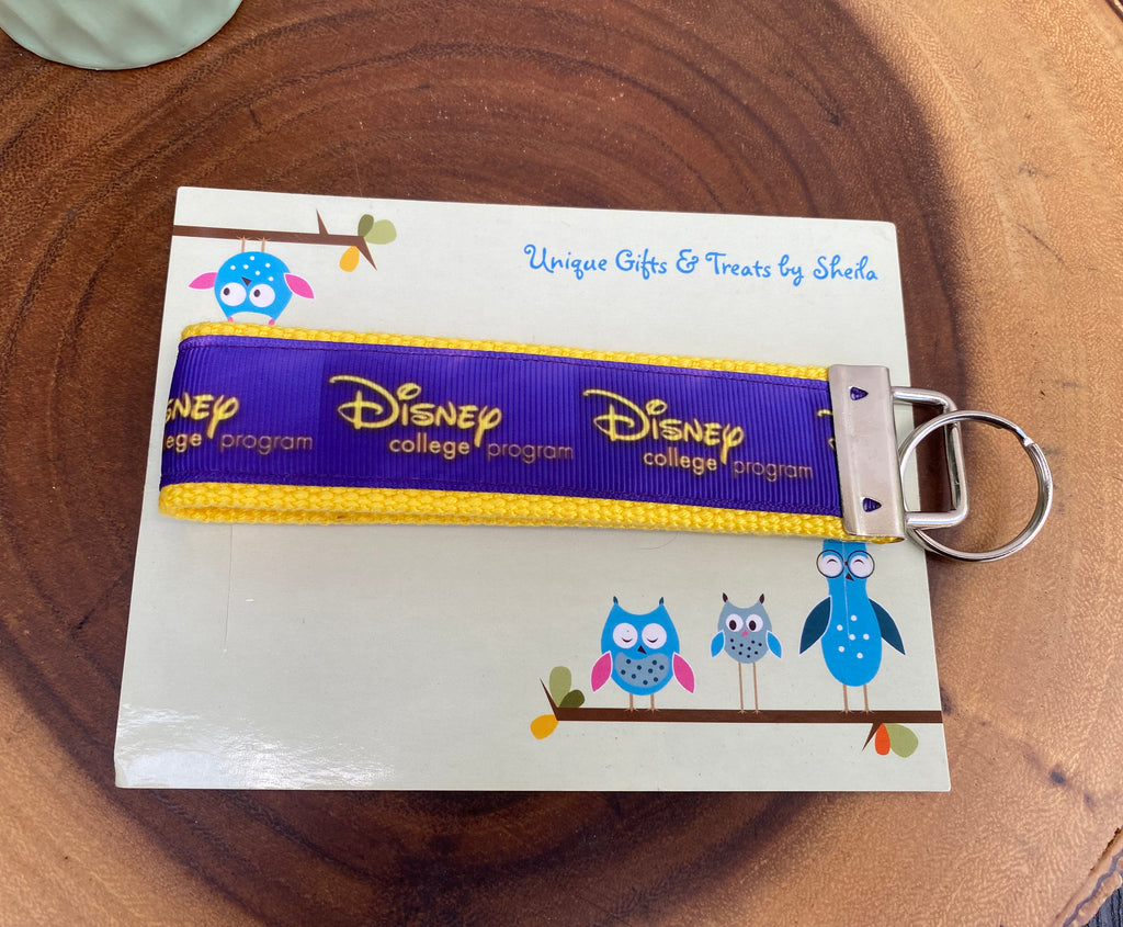 Disney College Program Keychain; Keyfob