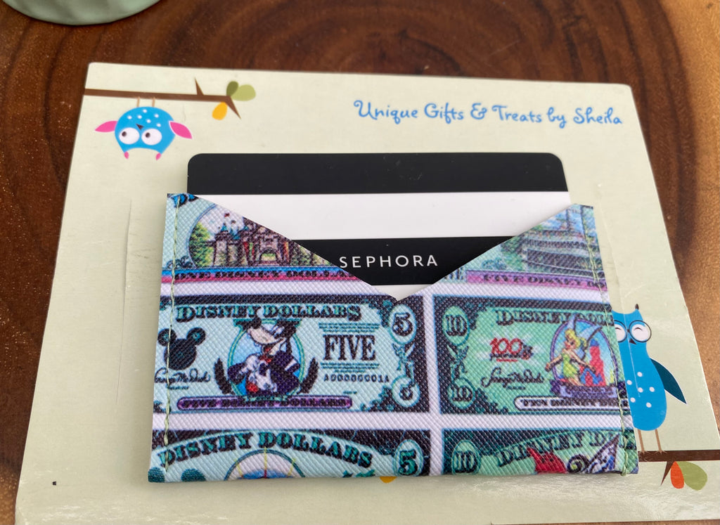 Disney Dollars Gift Card Holder