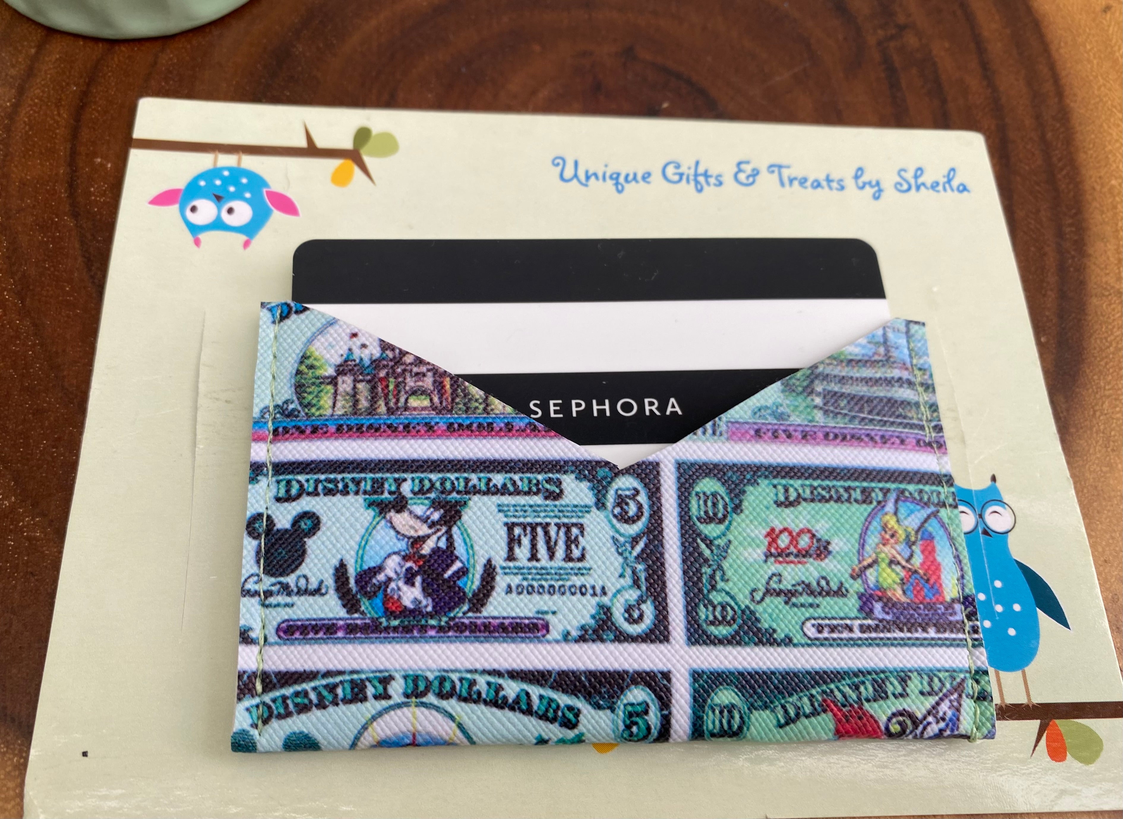 Disney Dollars Gift Card Holder