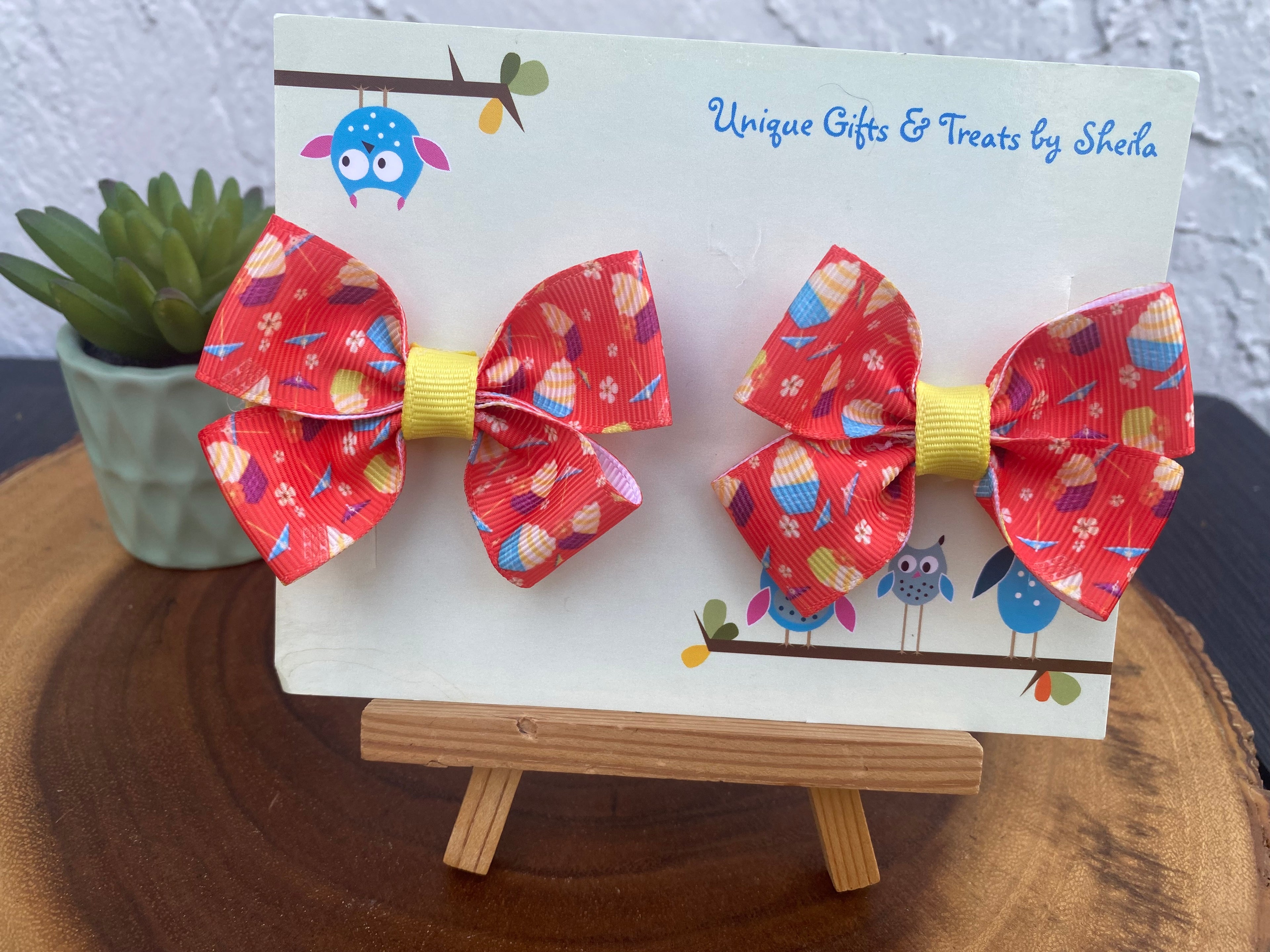 Disney Dole Whip Hairbows