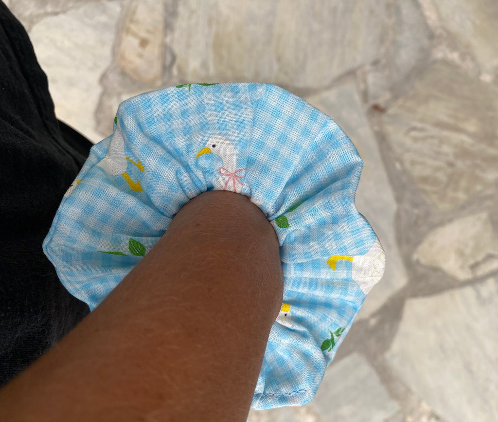 Country Geese Scrunchie