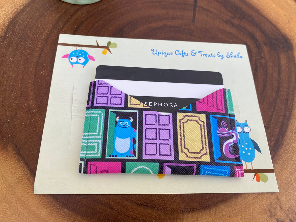 Monsters Inc Gift Card Holder