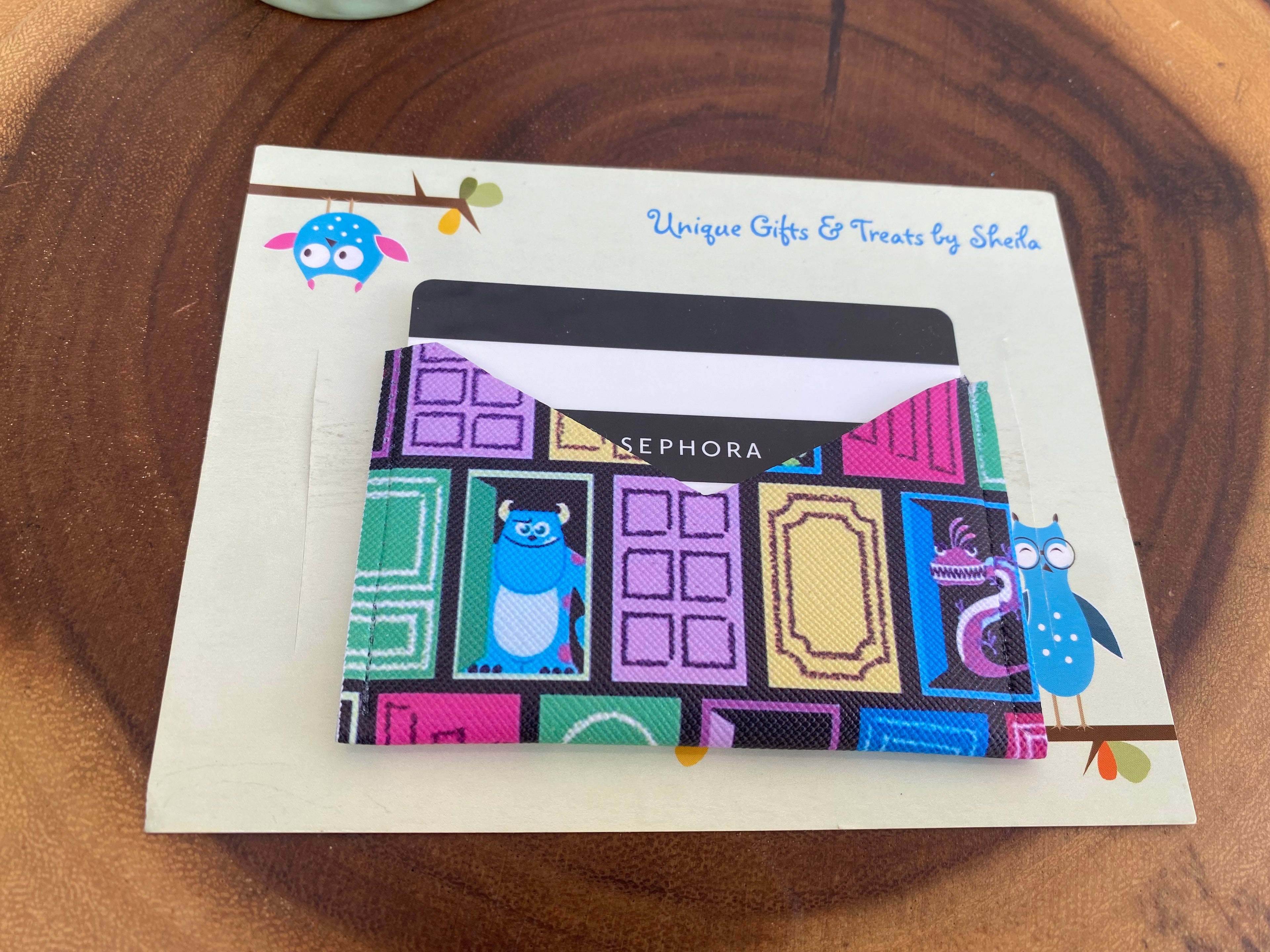 Monsters Inc Gift Card Holder