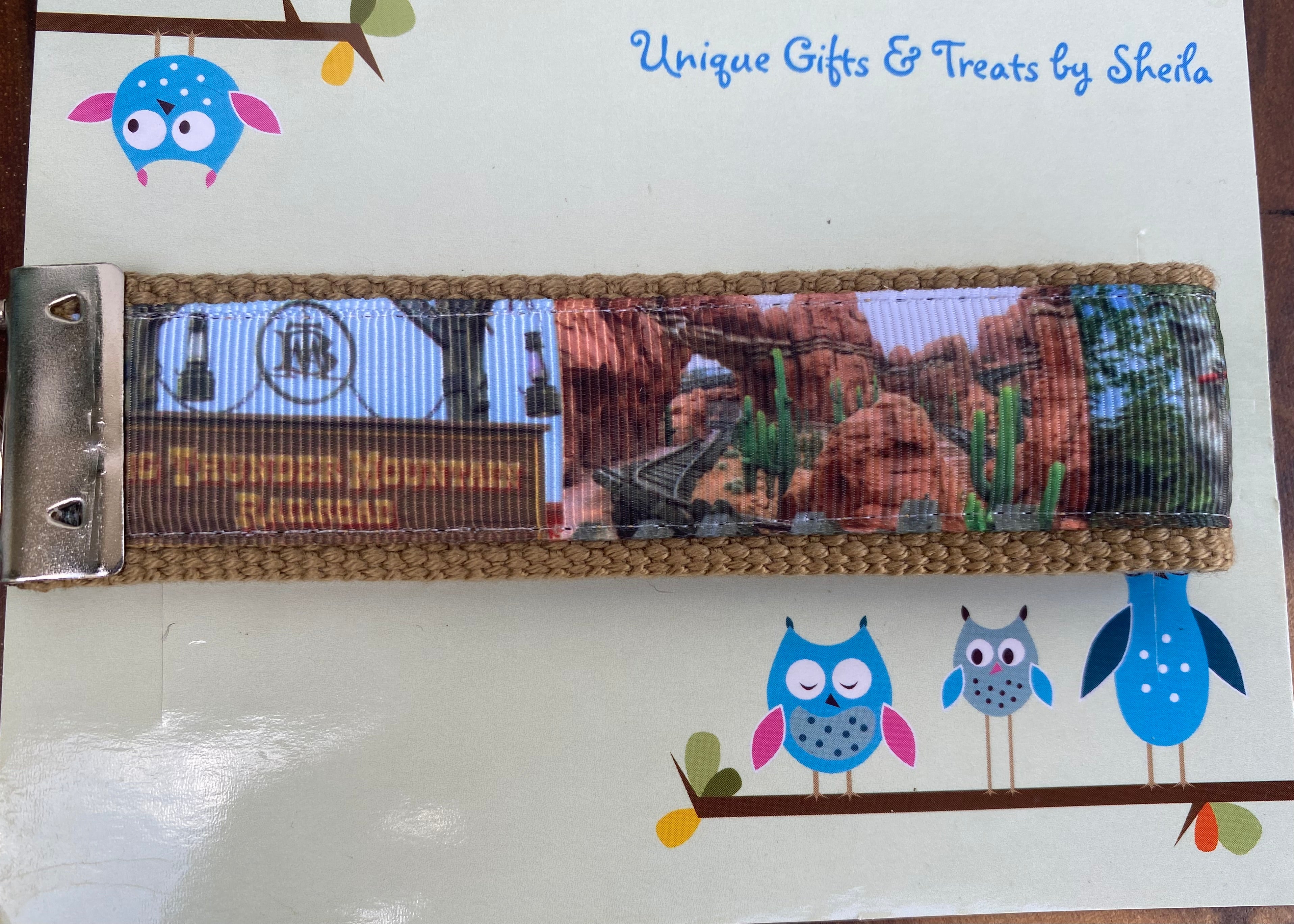 Thunder Mountain Railroad Keychain; Keyfob