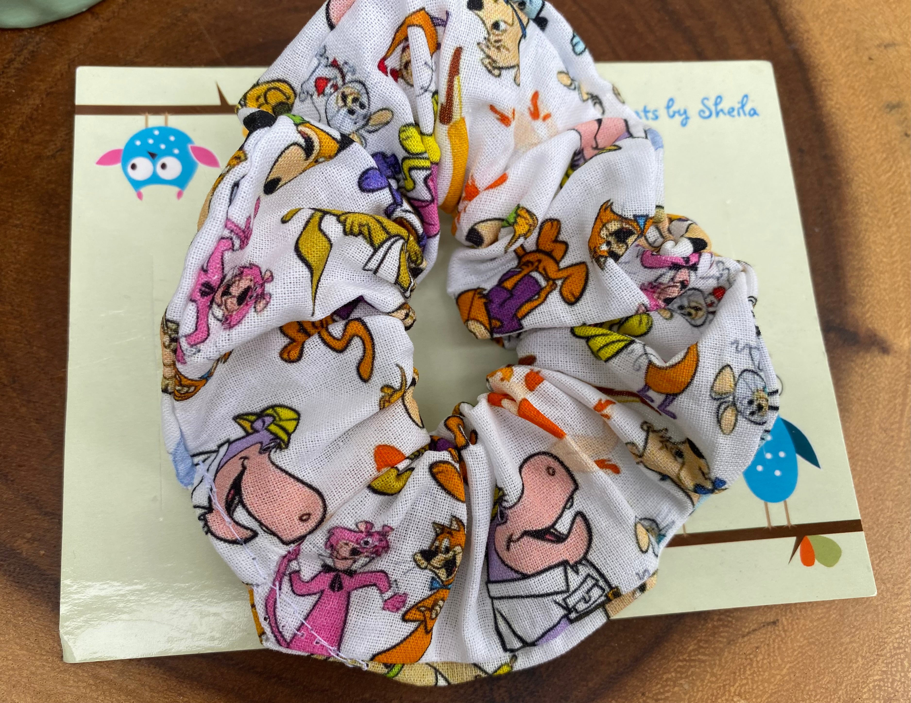 Classic Cartoons Scrunchie