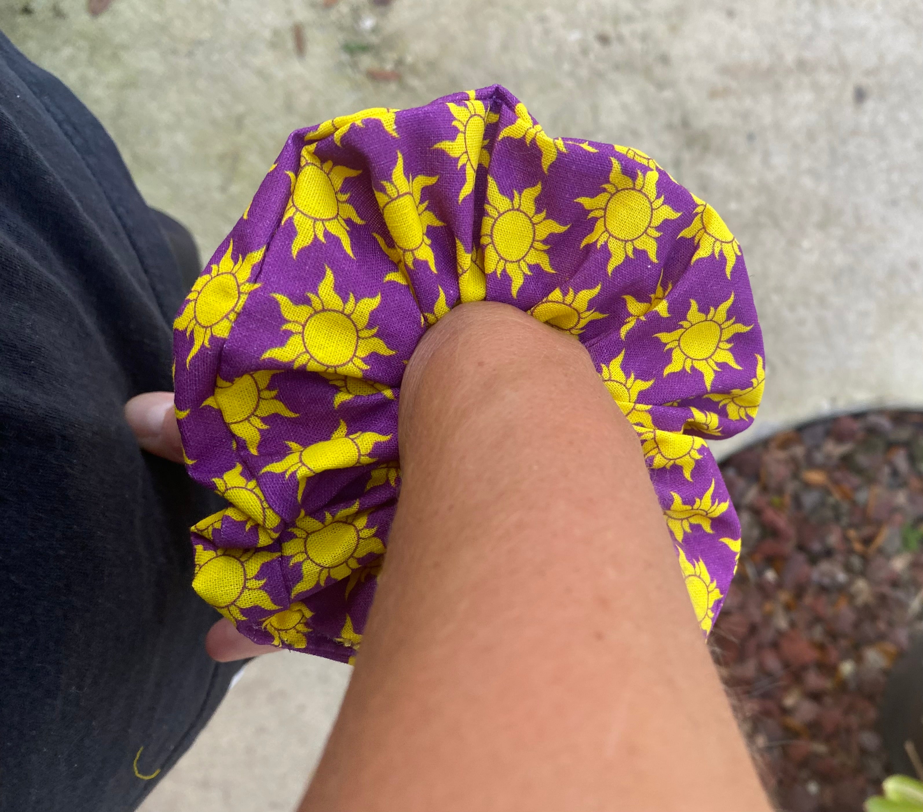 Rapunzel; Lanterns Scrunchie