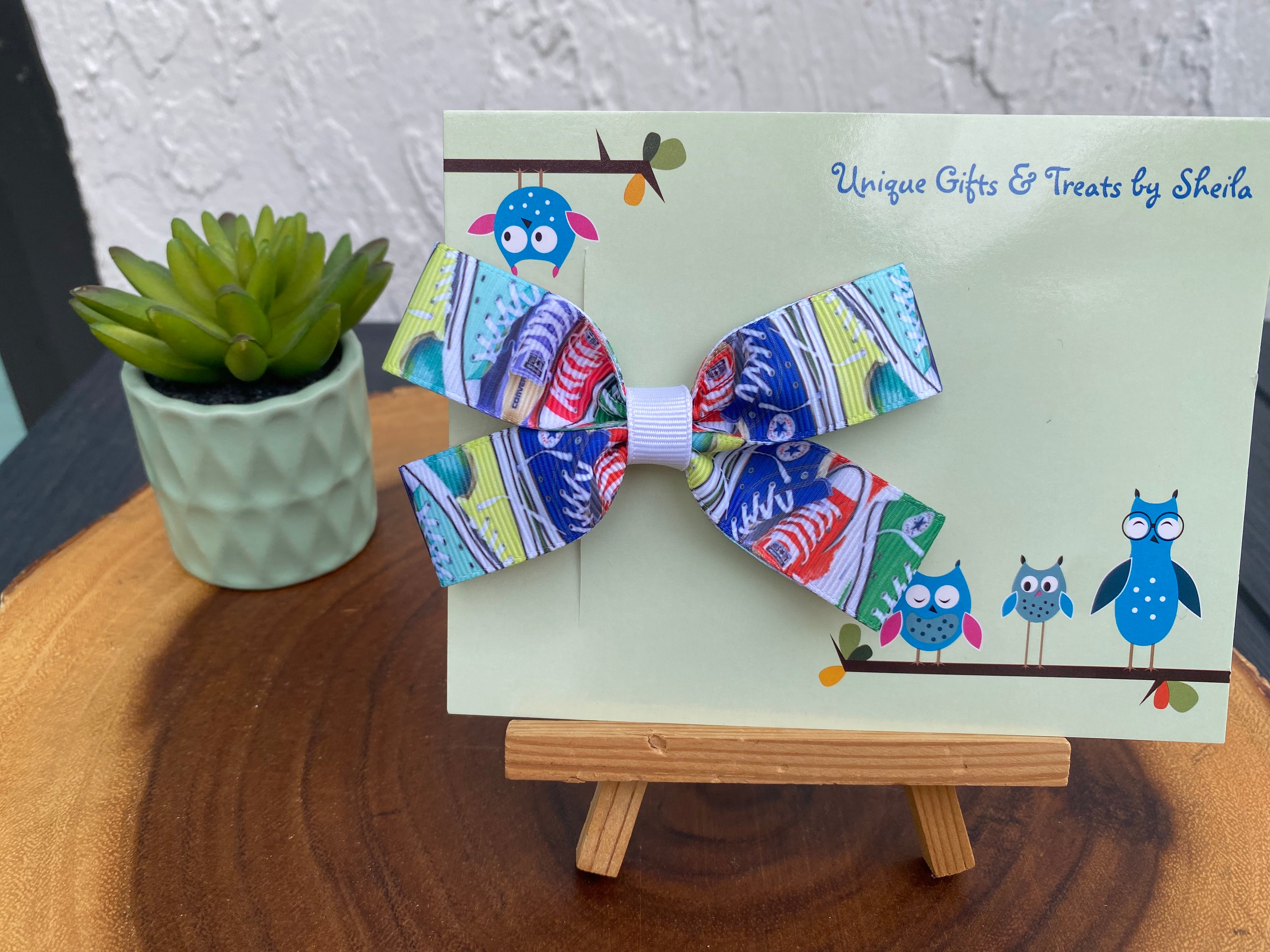 Tennis Shoe Hairbow