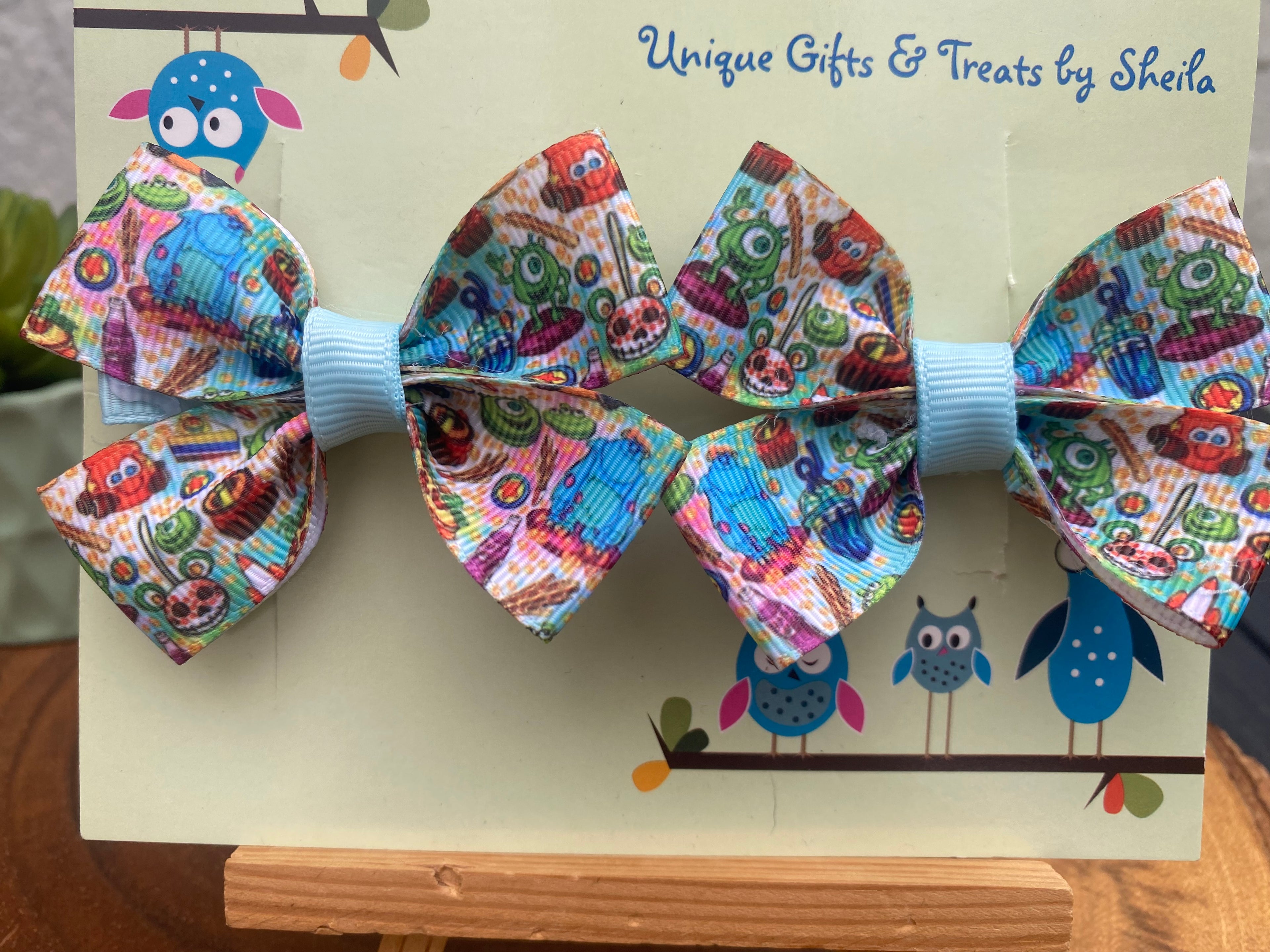 Monsters Inc Hairbows
