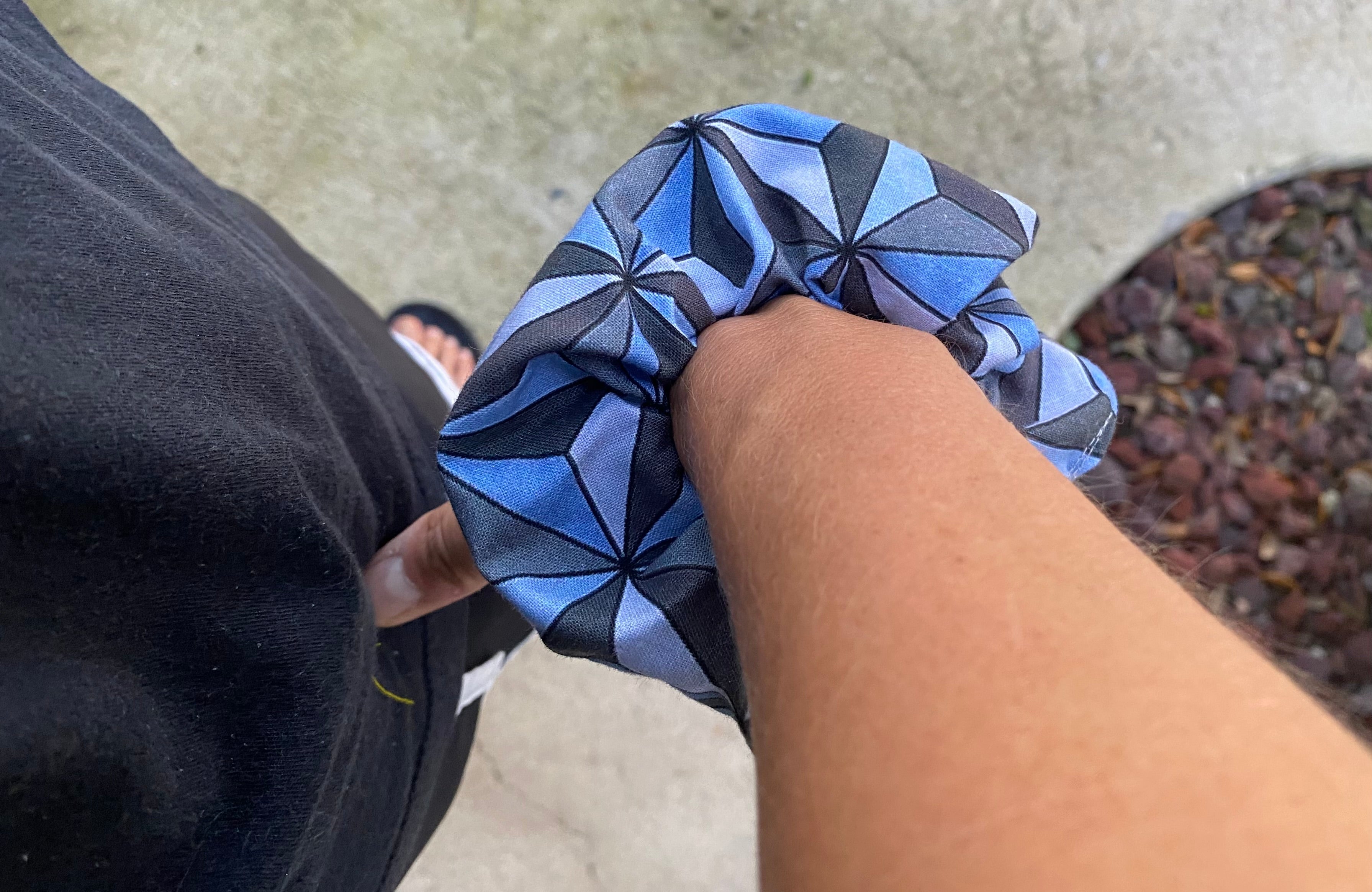 Epcot;Spaceship Earth Scrunchie