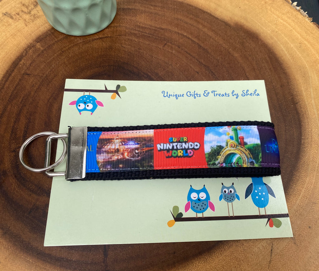 Orlando Theme Parks; Immersive Lands Keychain; Keyfob
