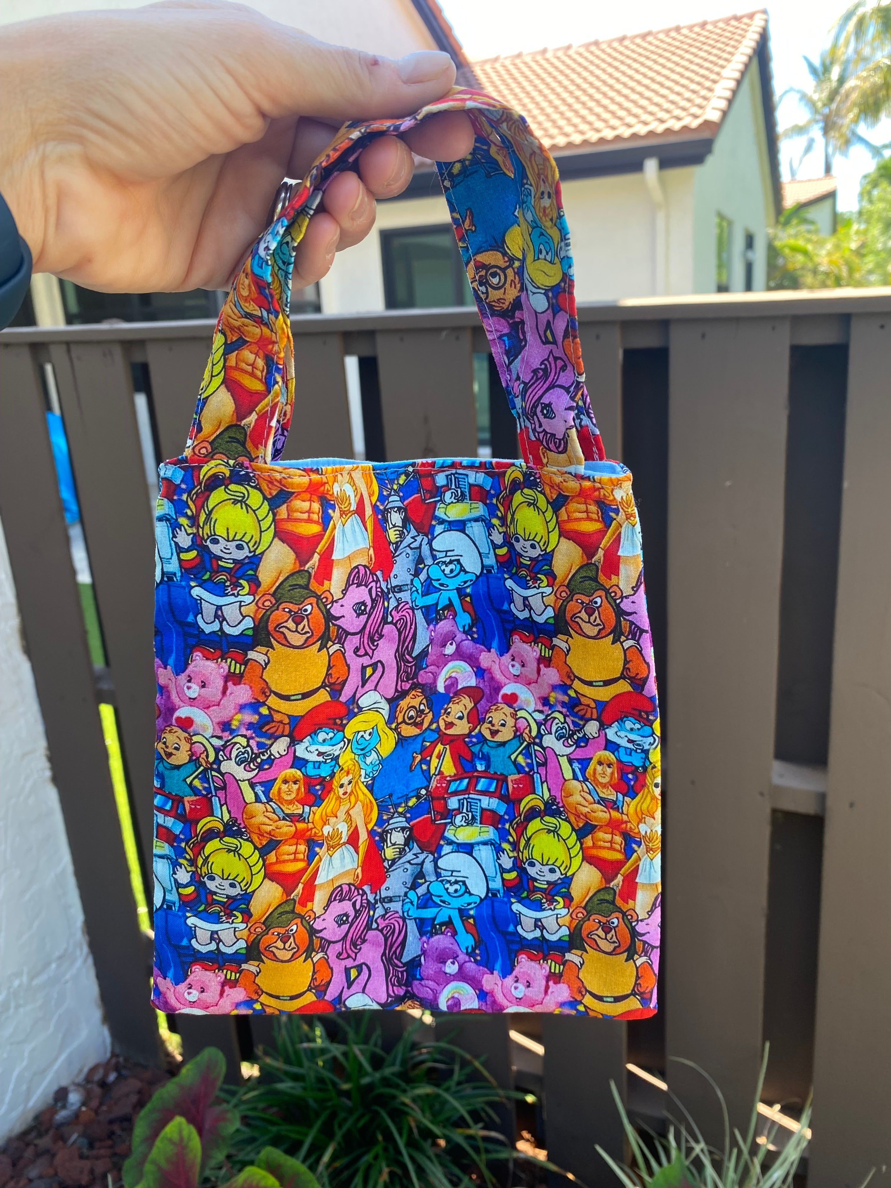 1980’s Cartoons; 1980’s Toys Gift Bag; Tote