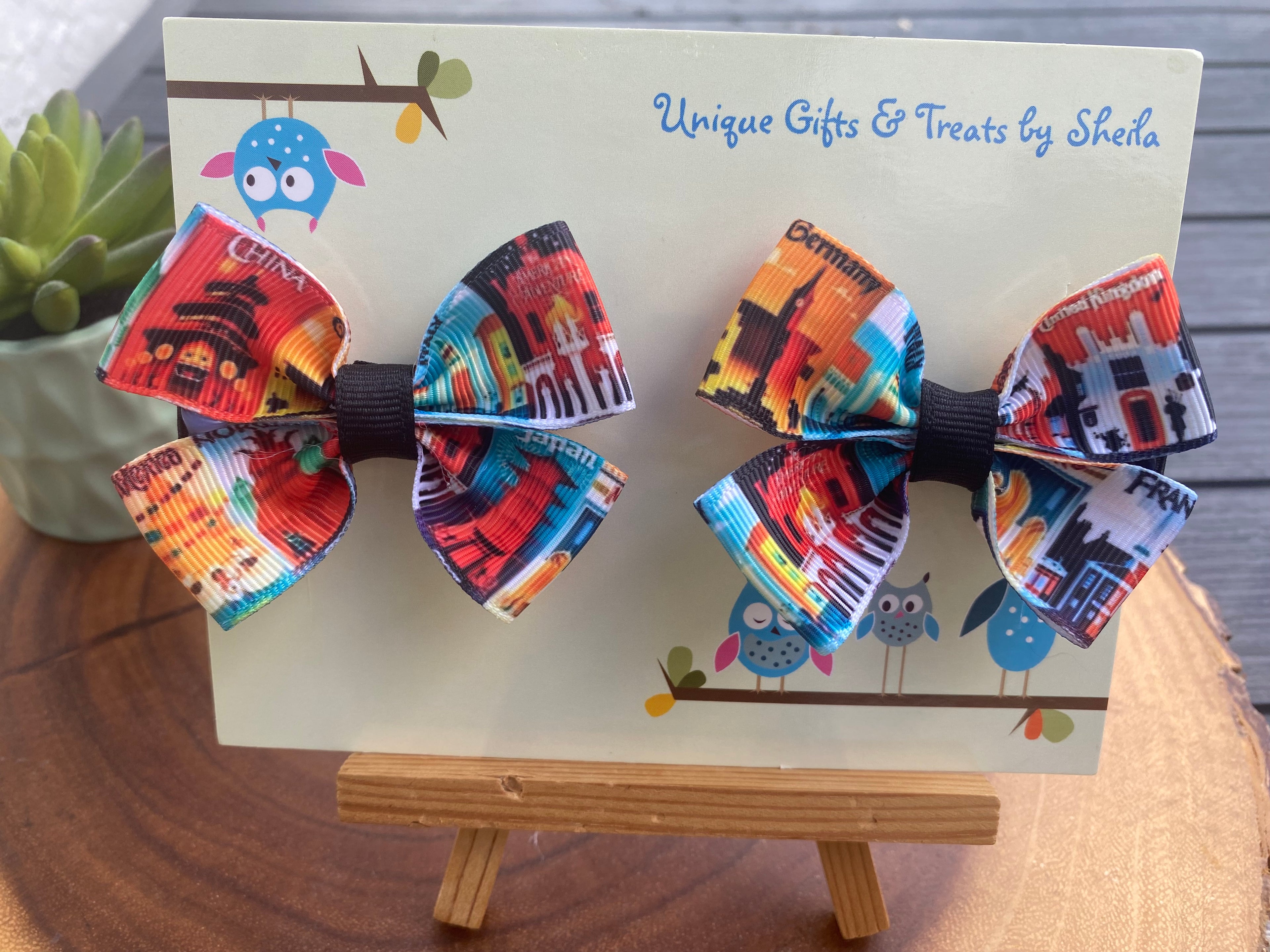 Epcot World Showcase; Countries Hairbows