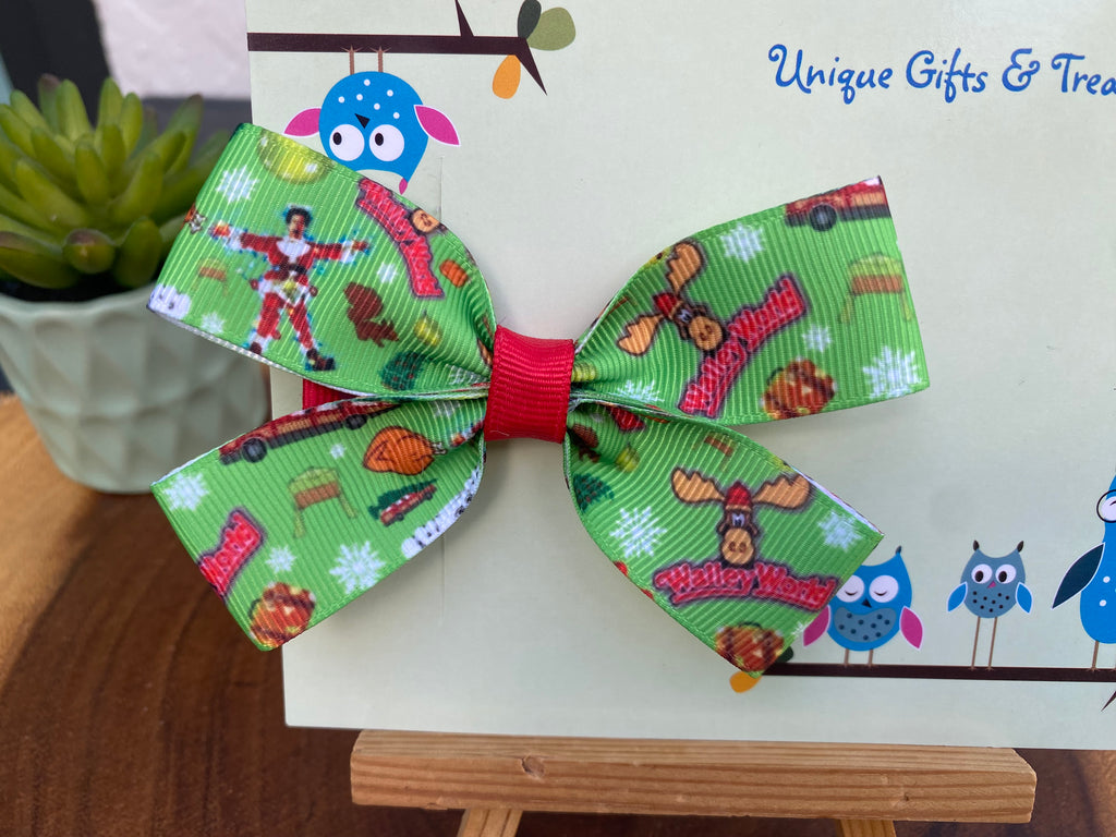 Christmas Vacation Hairbow