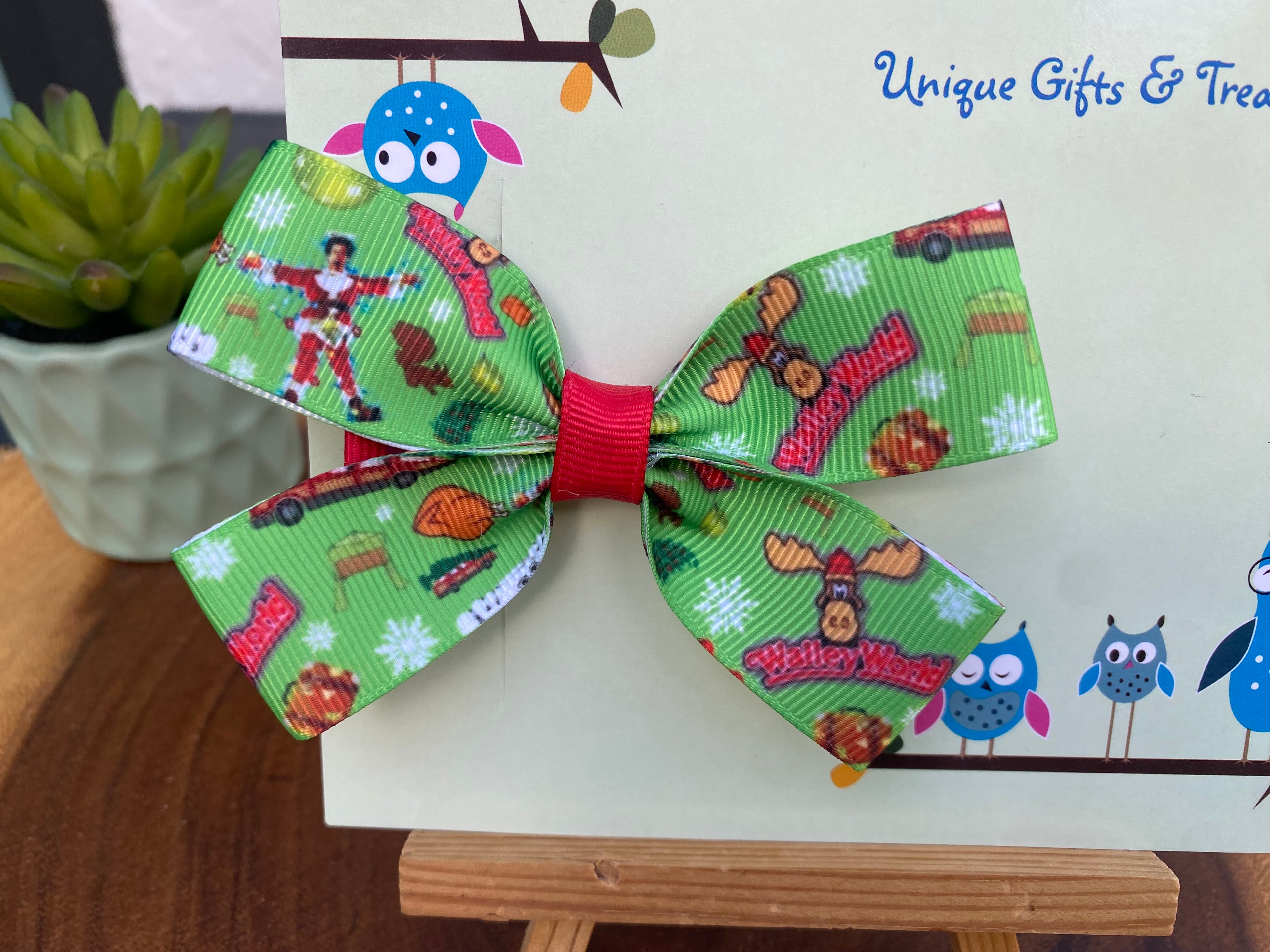 Christmas Vacation Hairbow