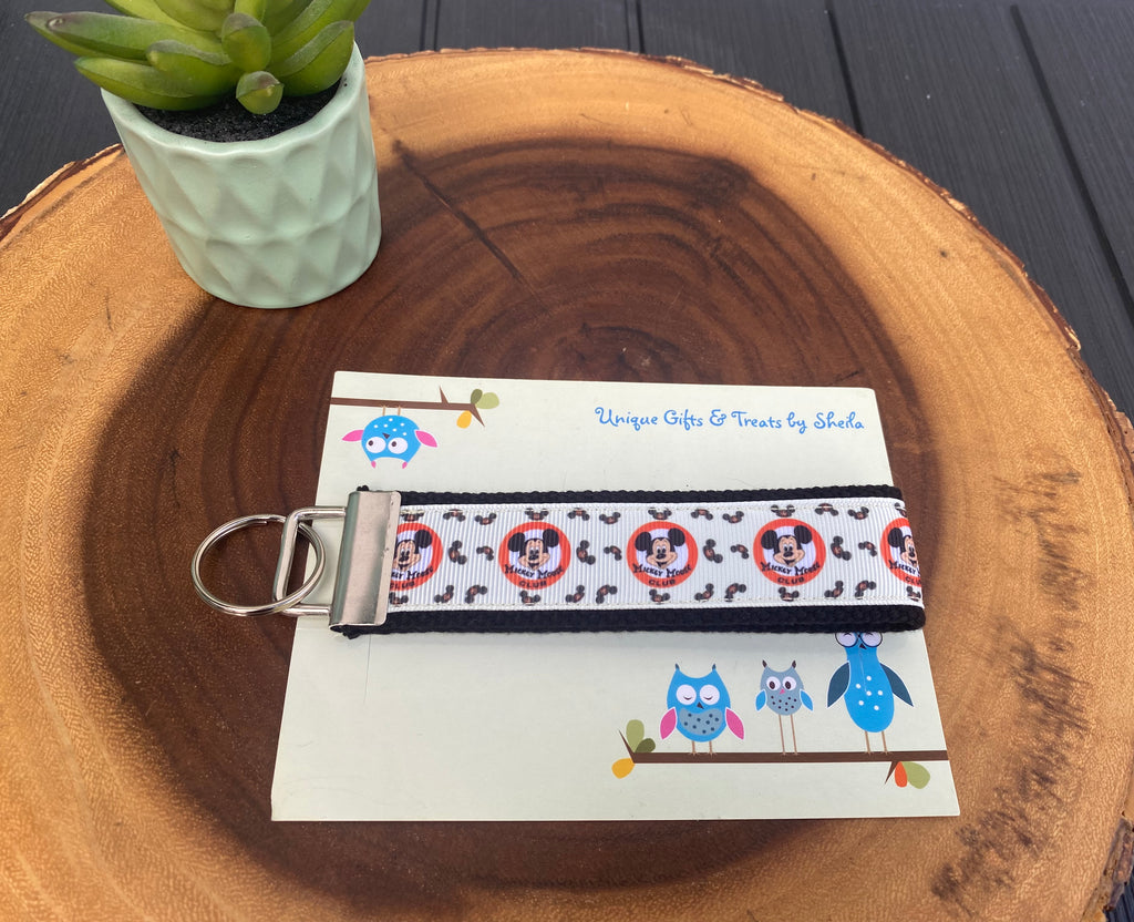 Mickey Mouse Club Keychain; Keyfob