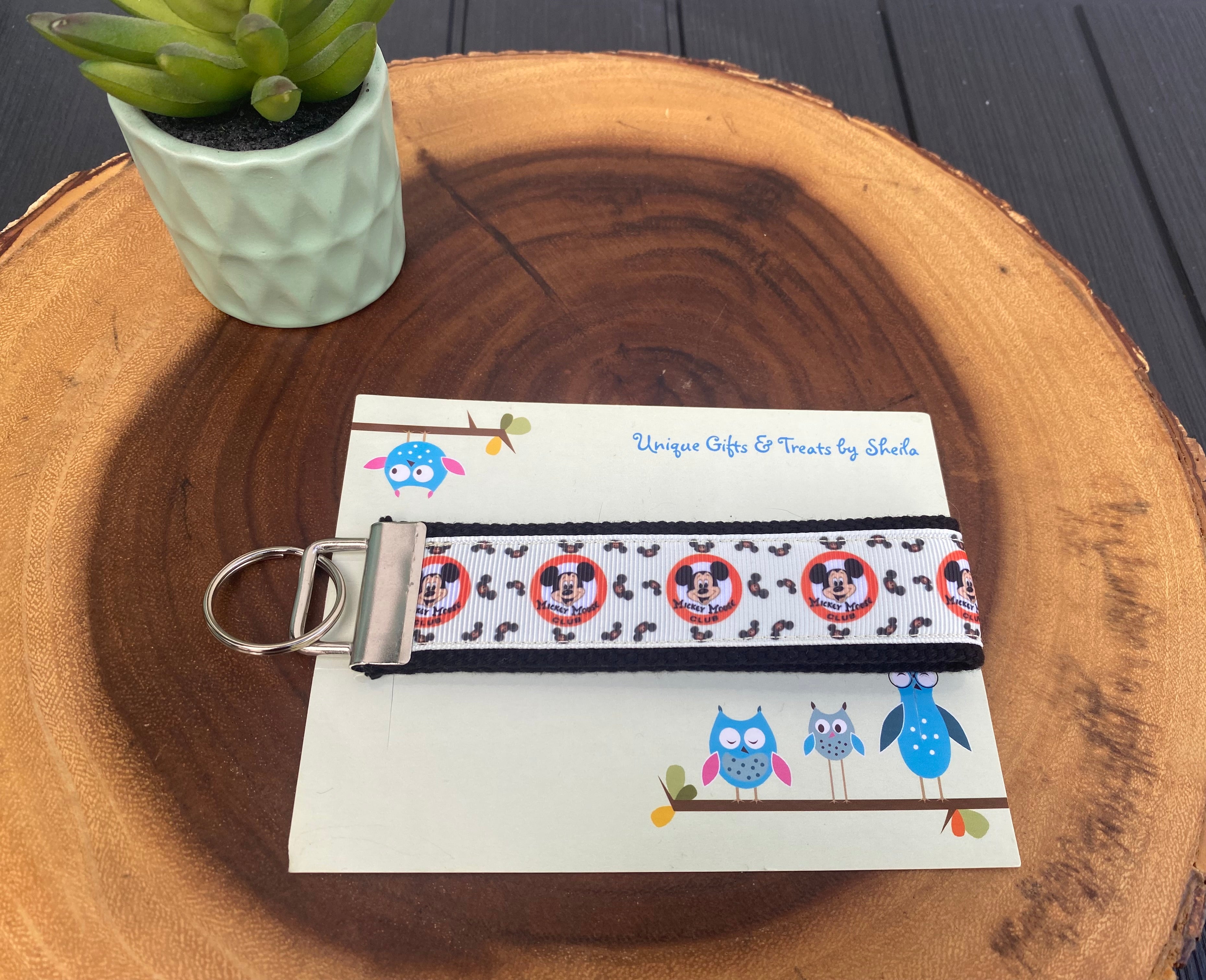 Mickey Mouse Club Keychain; Keyfob