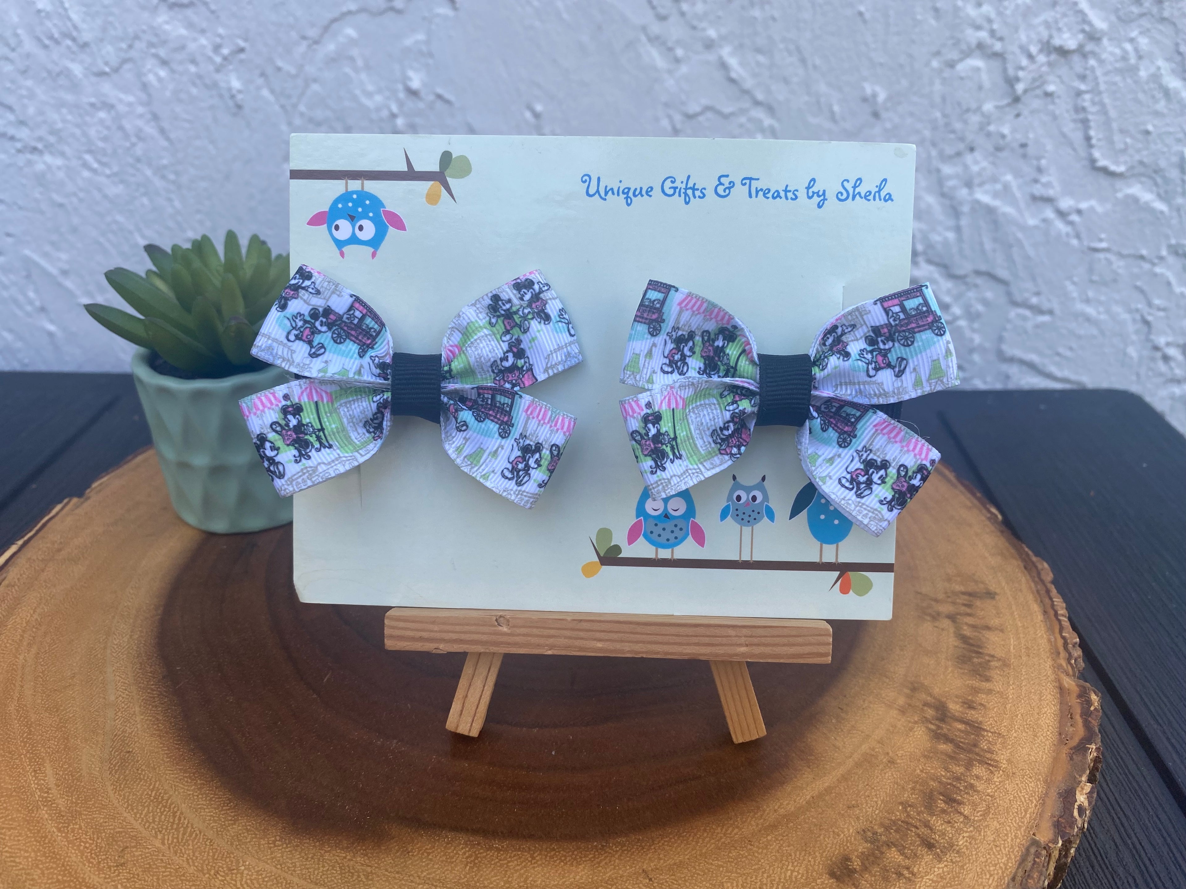 Mickey and Minnie Bistro Hairbows