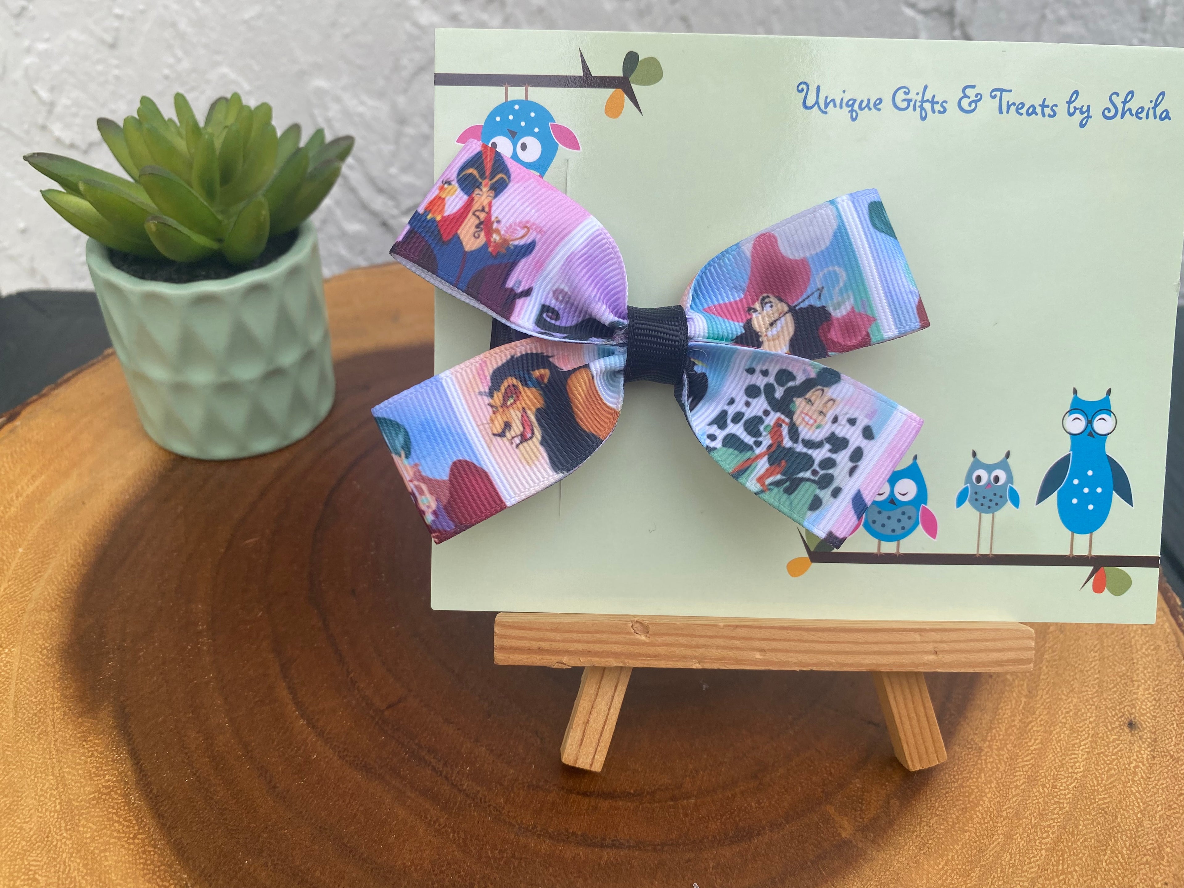 Disney Villains Hairbow