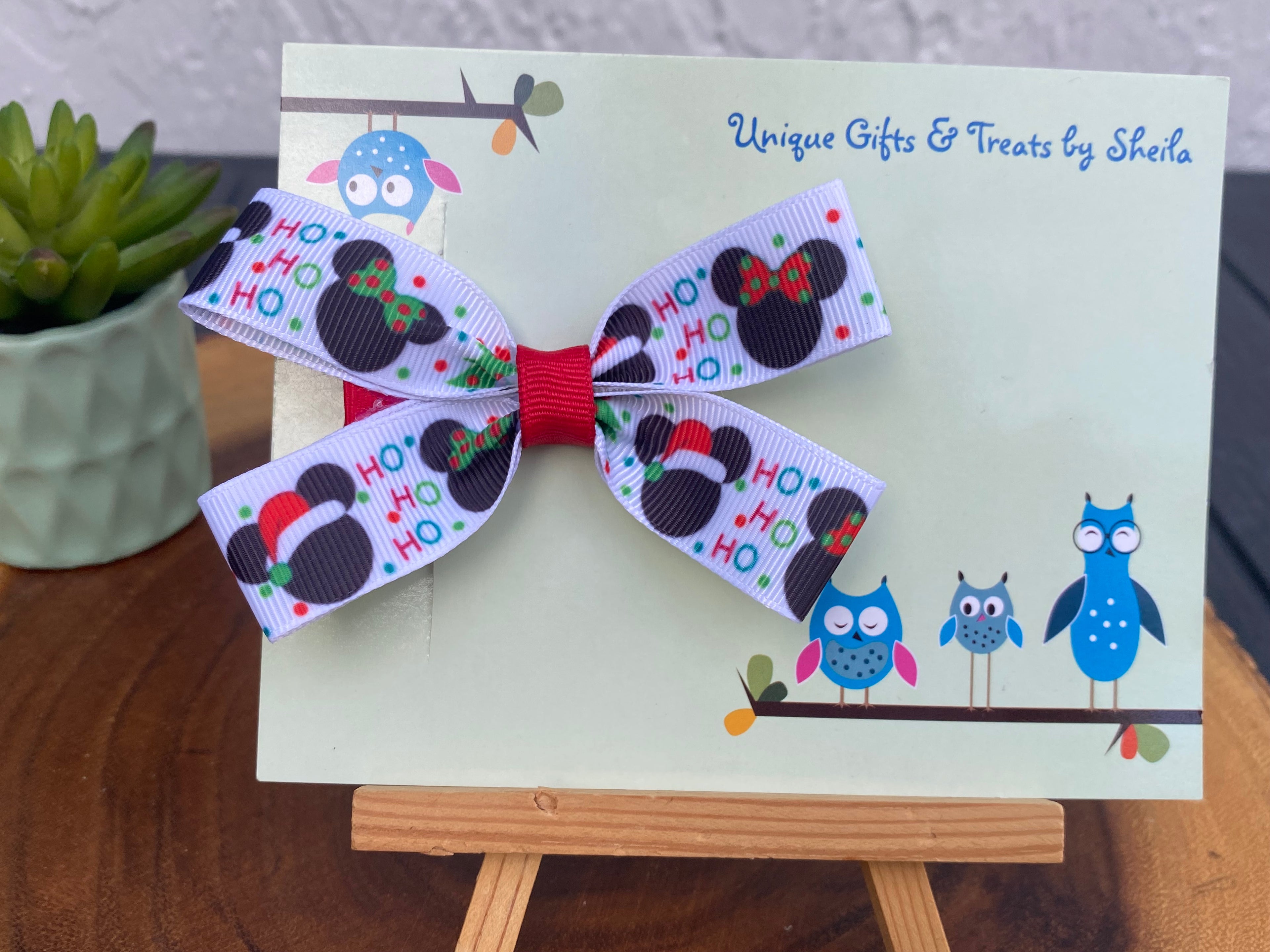Disney Christmas Hairbow