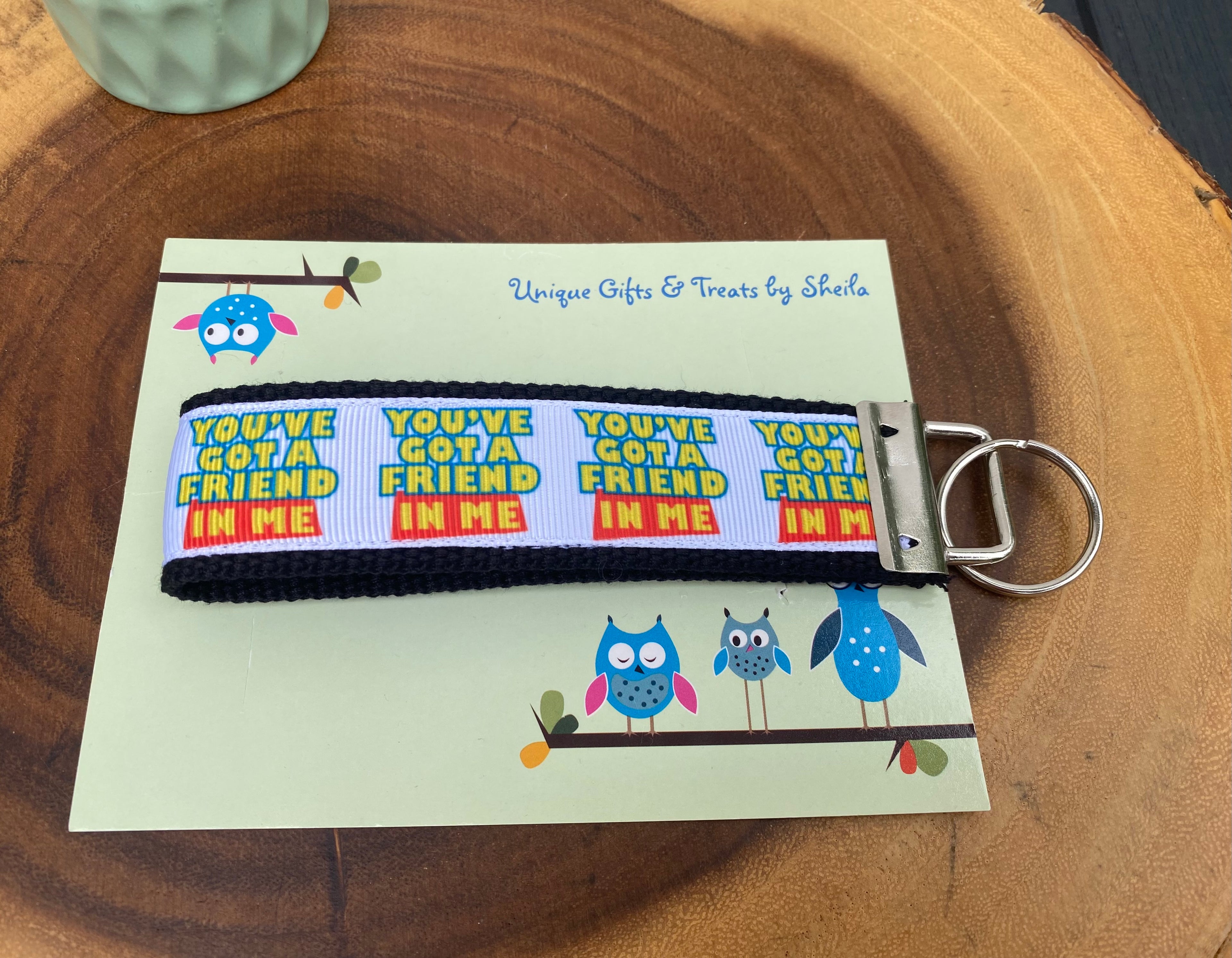 Toy Story Keychain; Keyfob; You’ve Got A Friend In Me Keychain; Keyfob