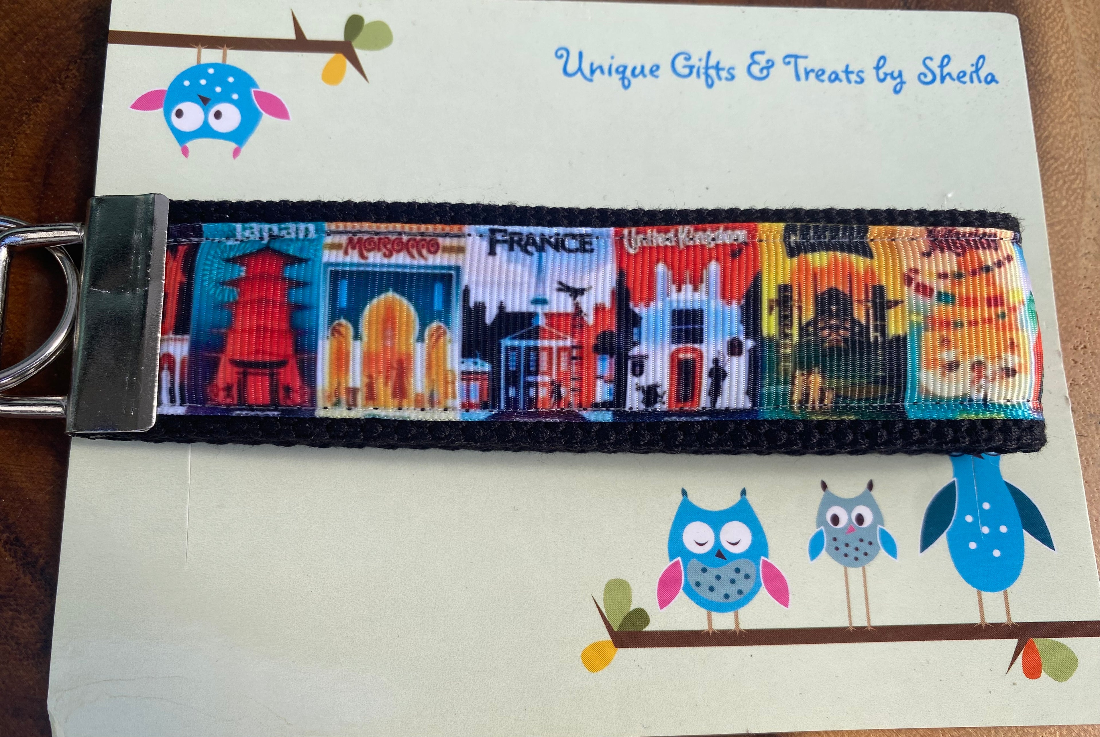 Epcot; World Showcase Keychain; Keyfob