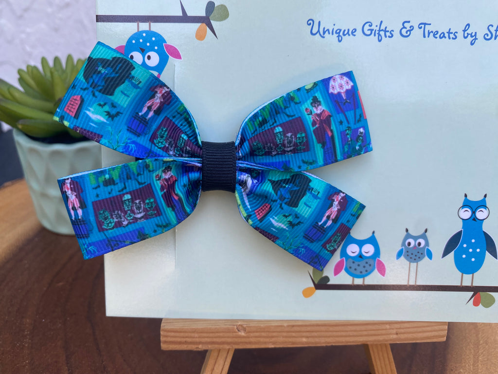 Haunted Mansion; Dooney Inspired Hairbow
