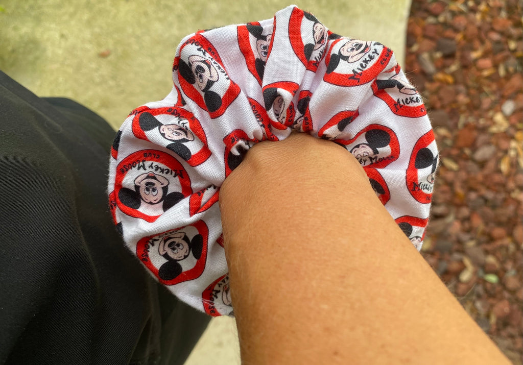 Mickey Mouse Club Scrunchie