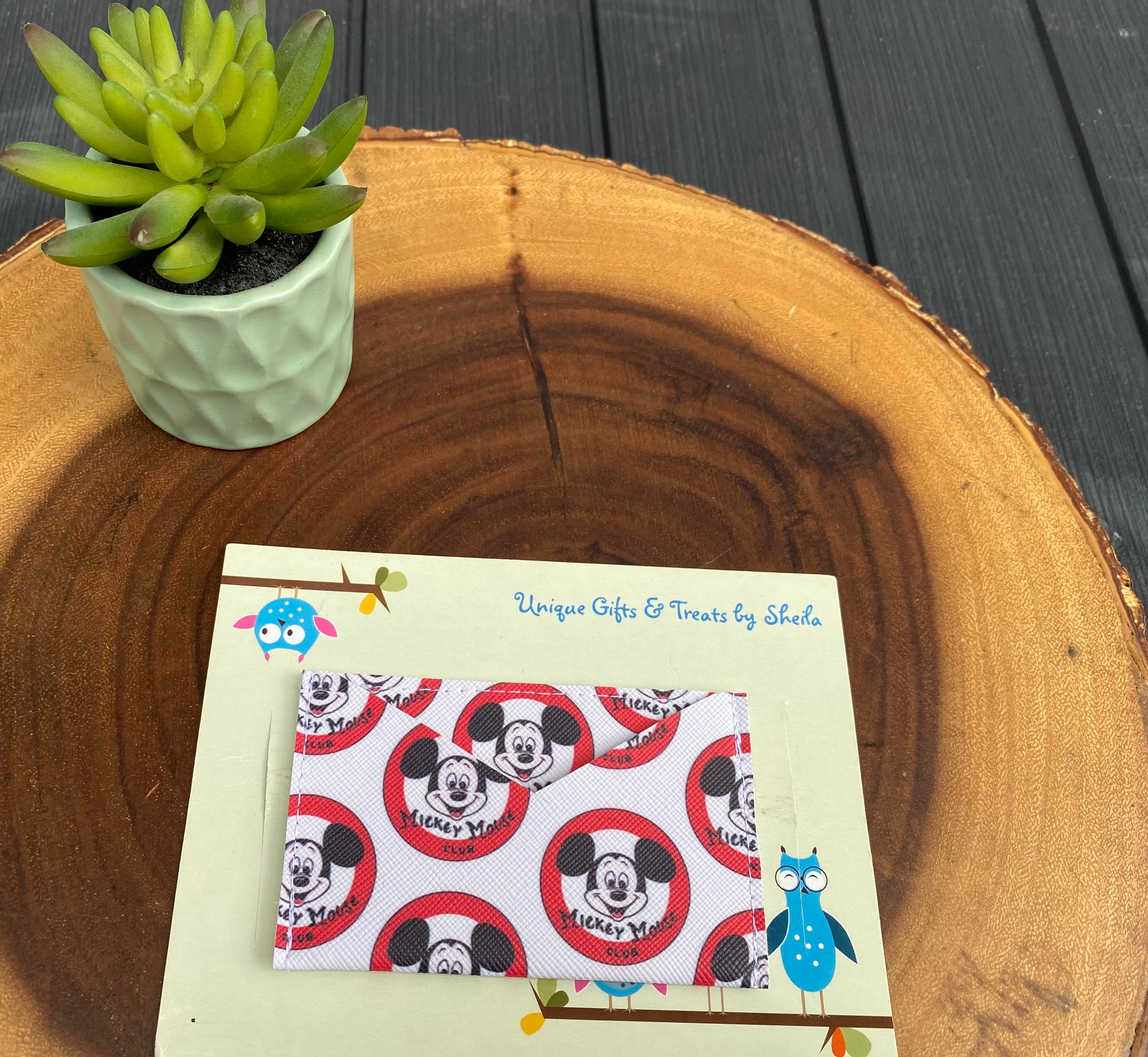 Mickey Mouse Club Gift Card Holder