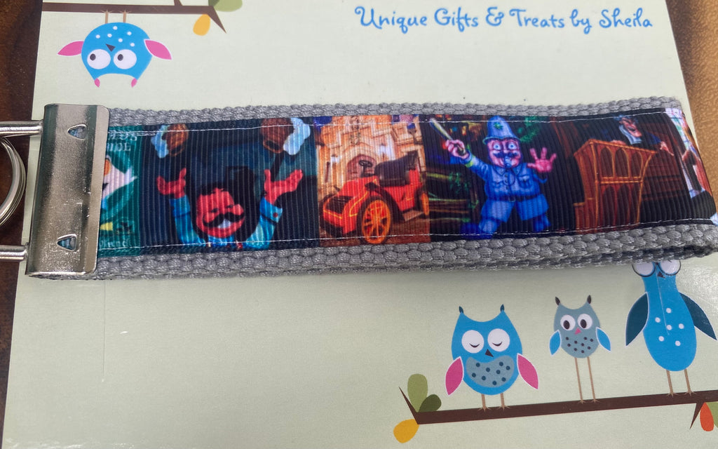 Mr Toad’s Wild Ride Keychain; Keyfob