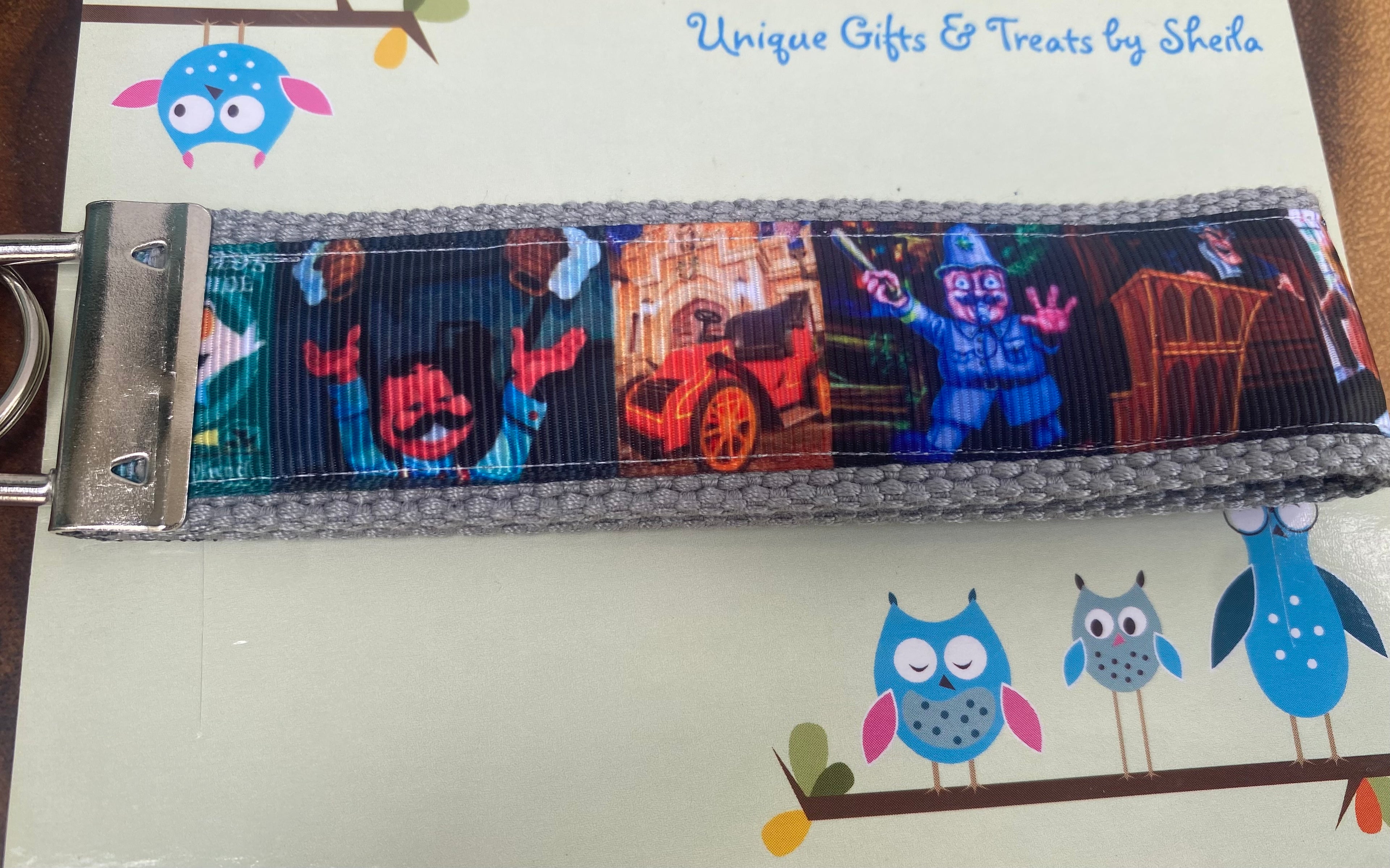 Mr Toad’s Wild Ride Keychain; Keyfob