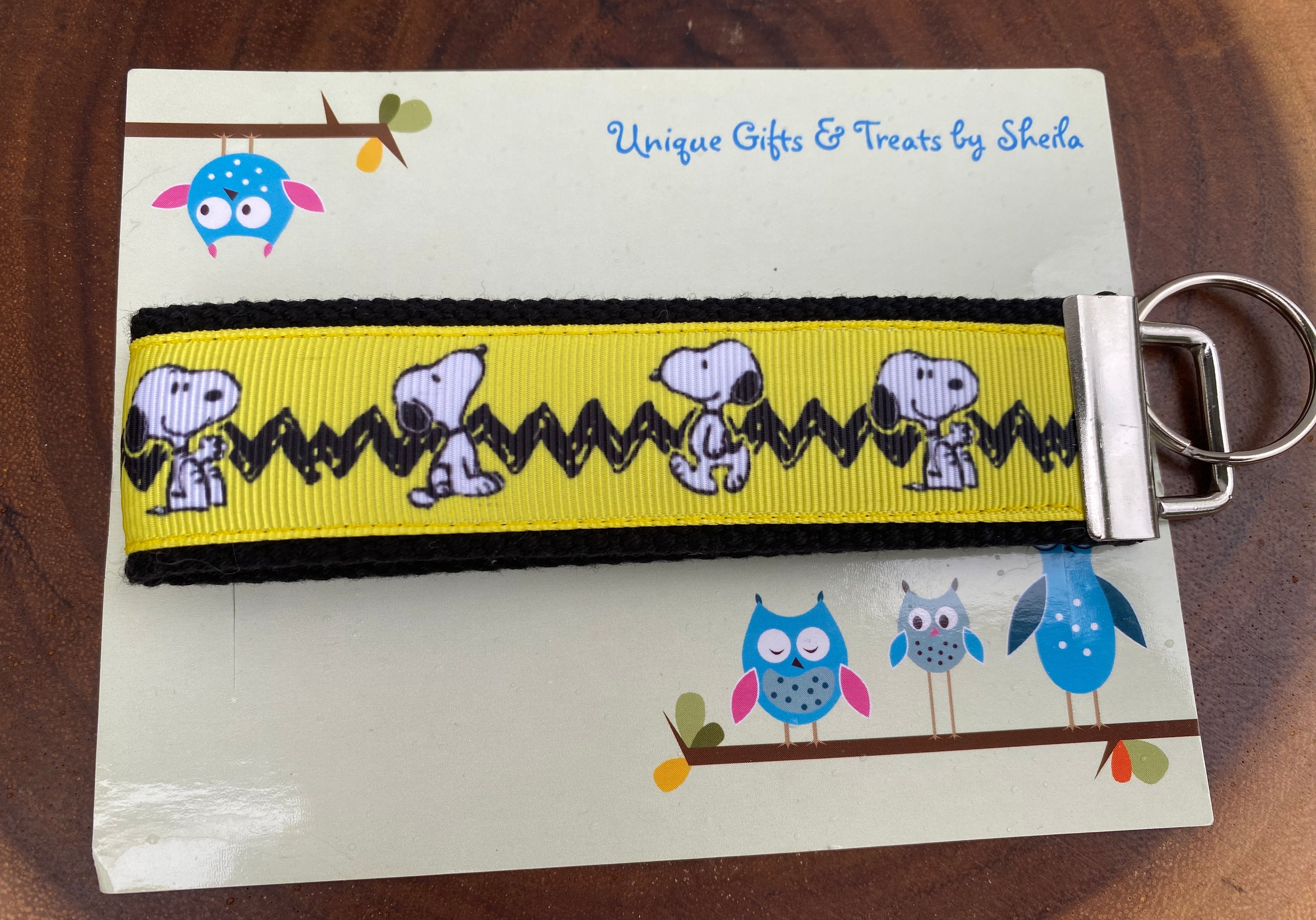 Snoopy Keychain; Keyfob