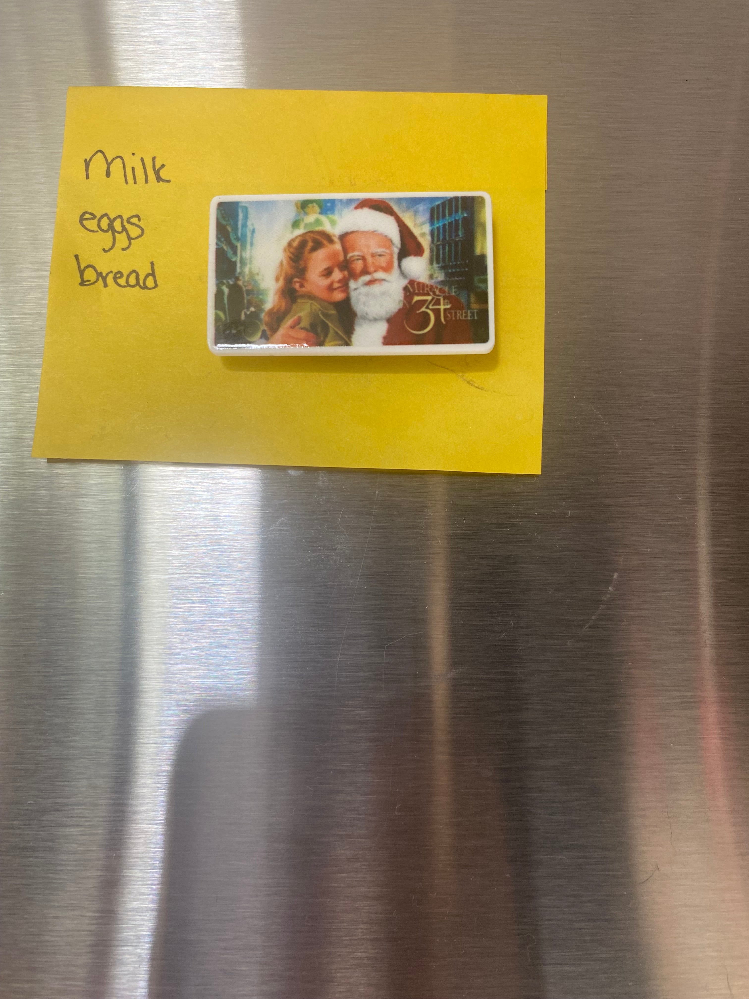 Nostalgic Christmas Magnets; Miracle on 34th Street Magnet