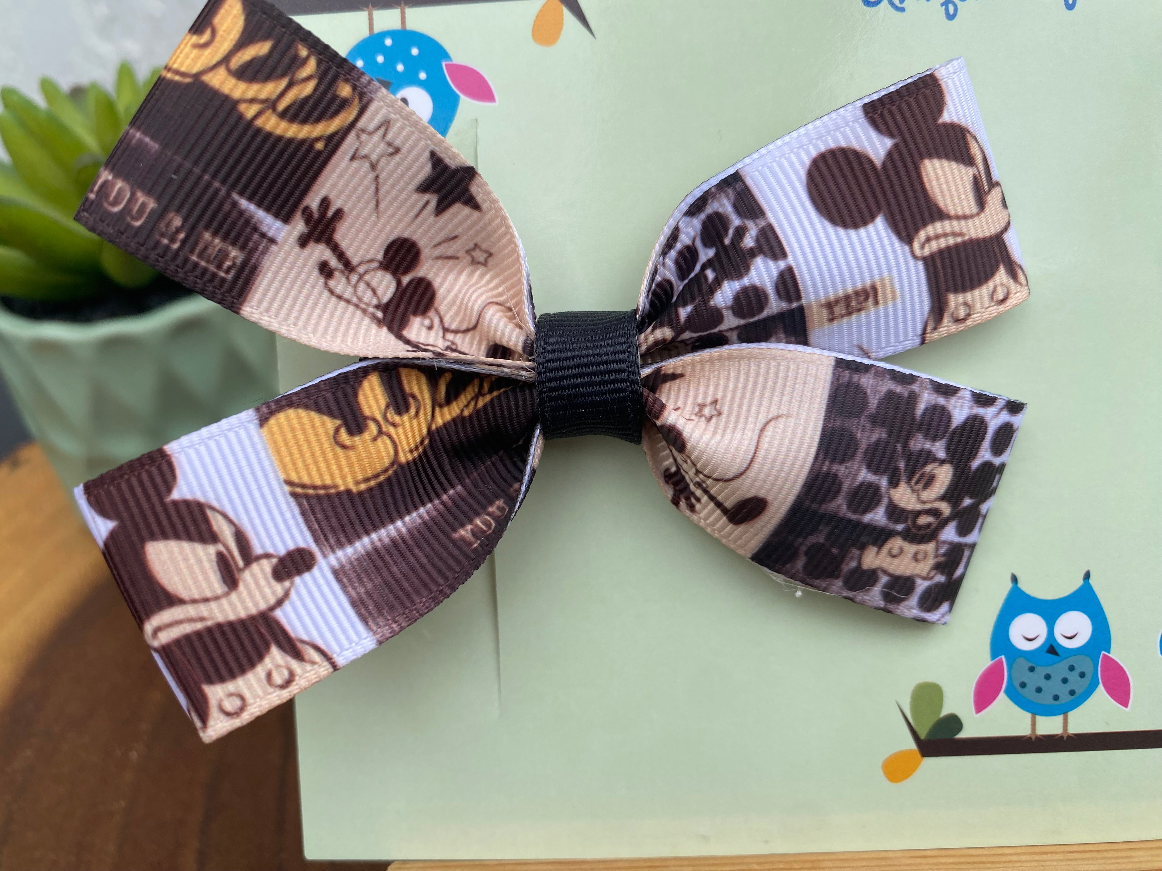 Retro Mickey Hairbow