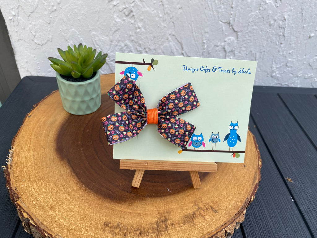 Orange Bird and Dole Whip Hairbow