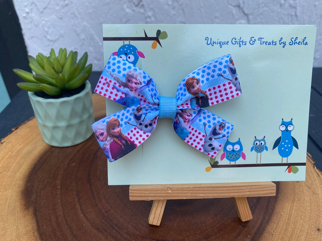 Queen and Princess Sisters Hairbow