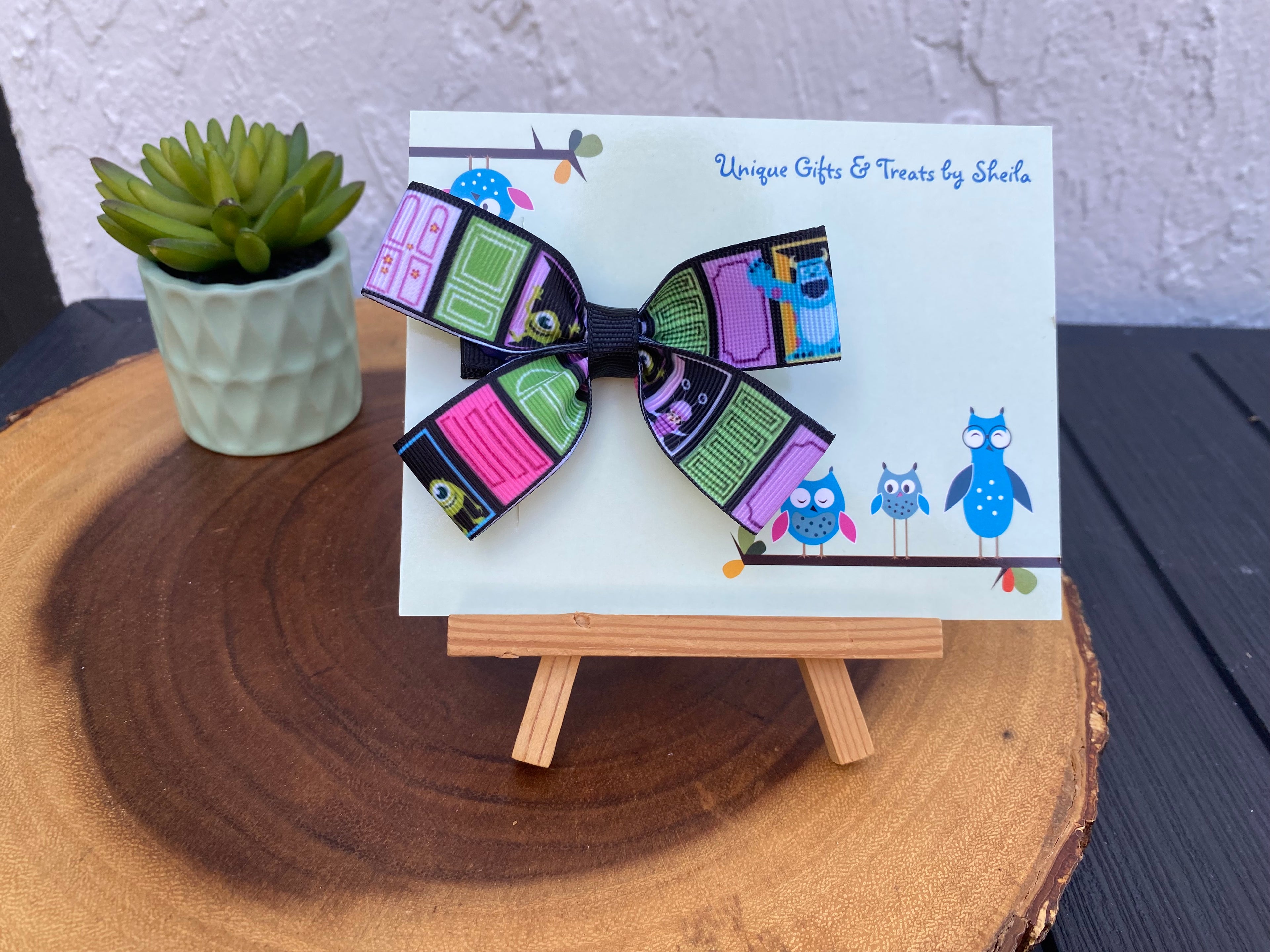 Monsters Inc Hairbow