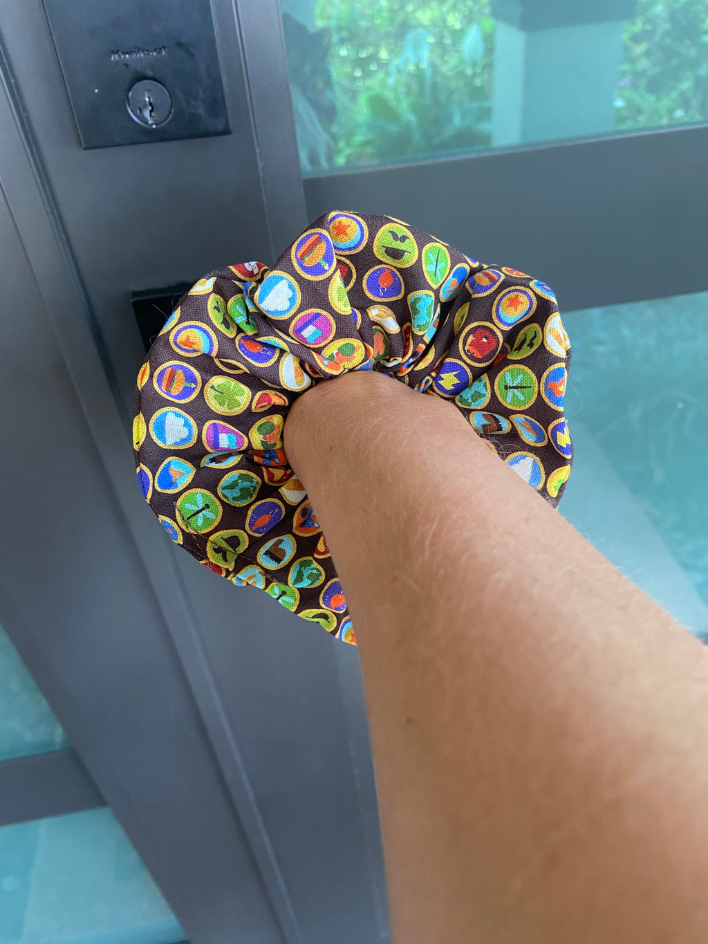 Disney Up; Wilderness Explorer Badges Scrunchies