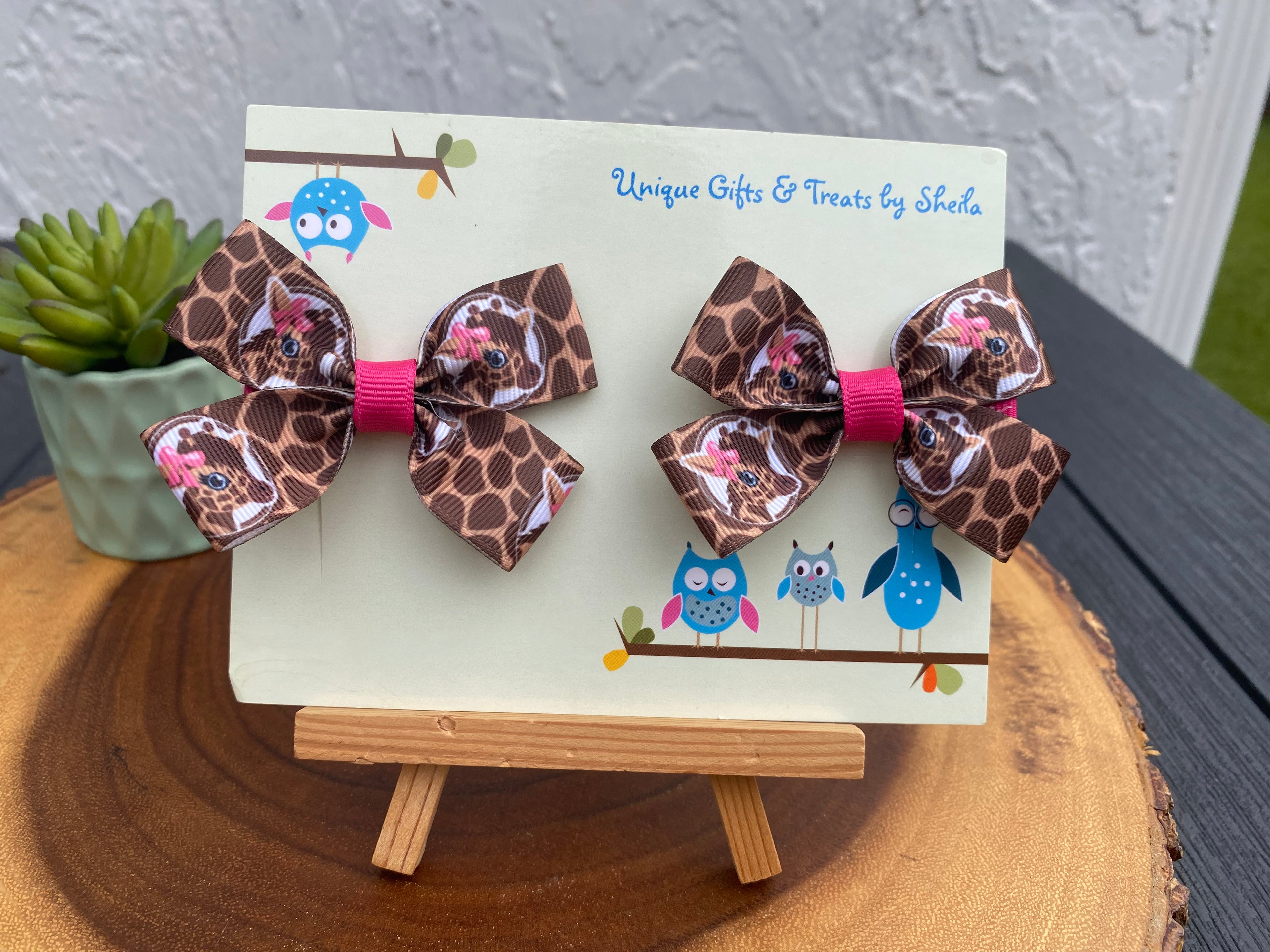 Giraffe Hairbows