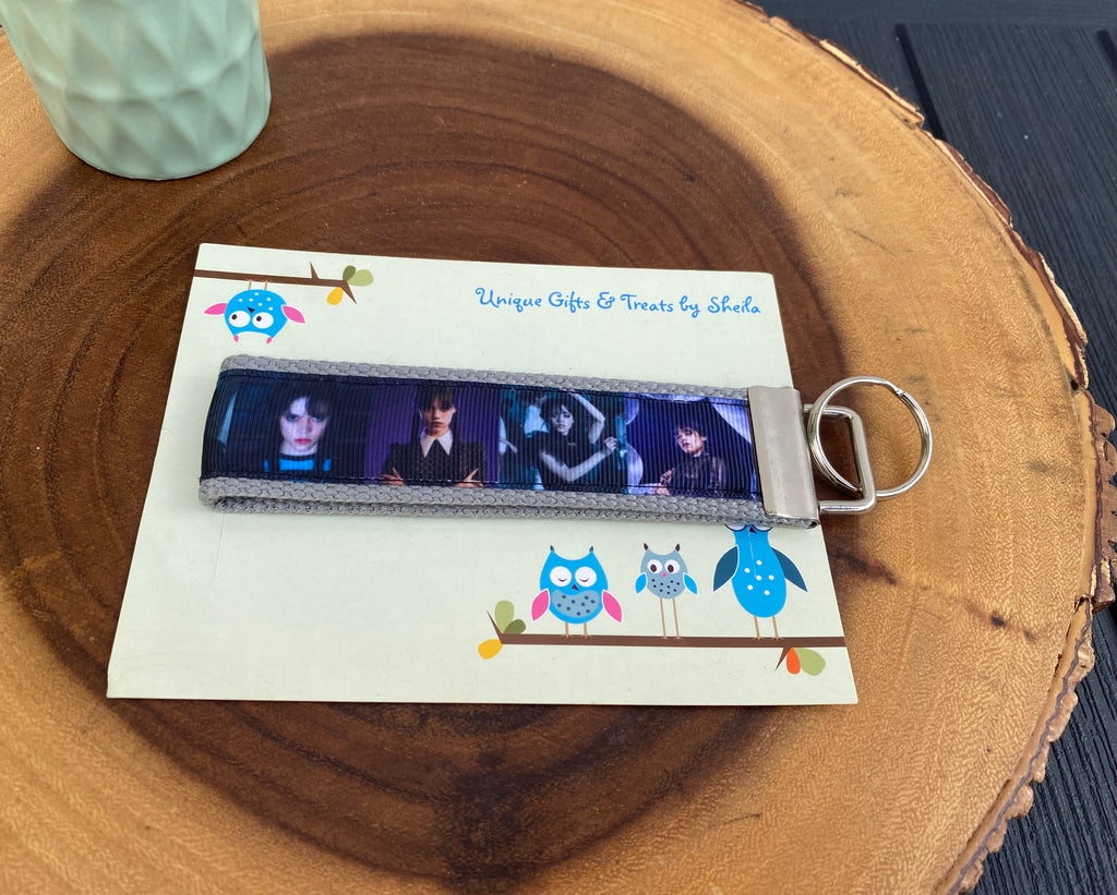 Wednesday Keychain; Keyfob
