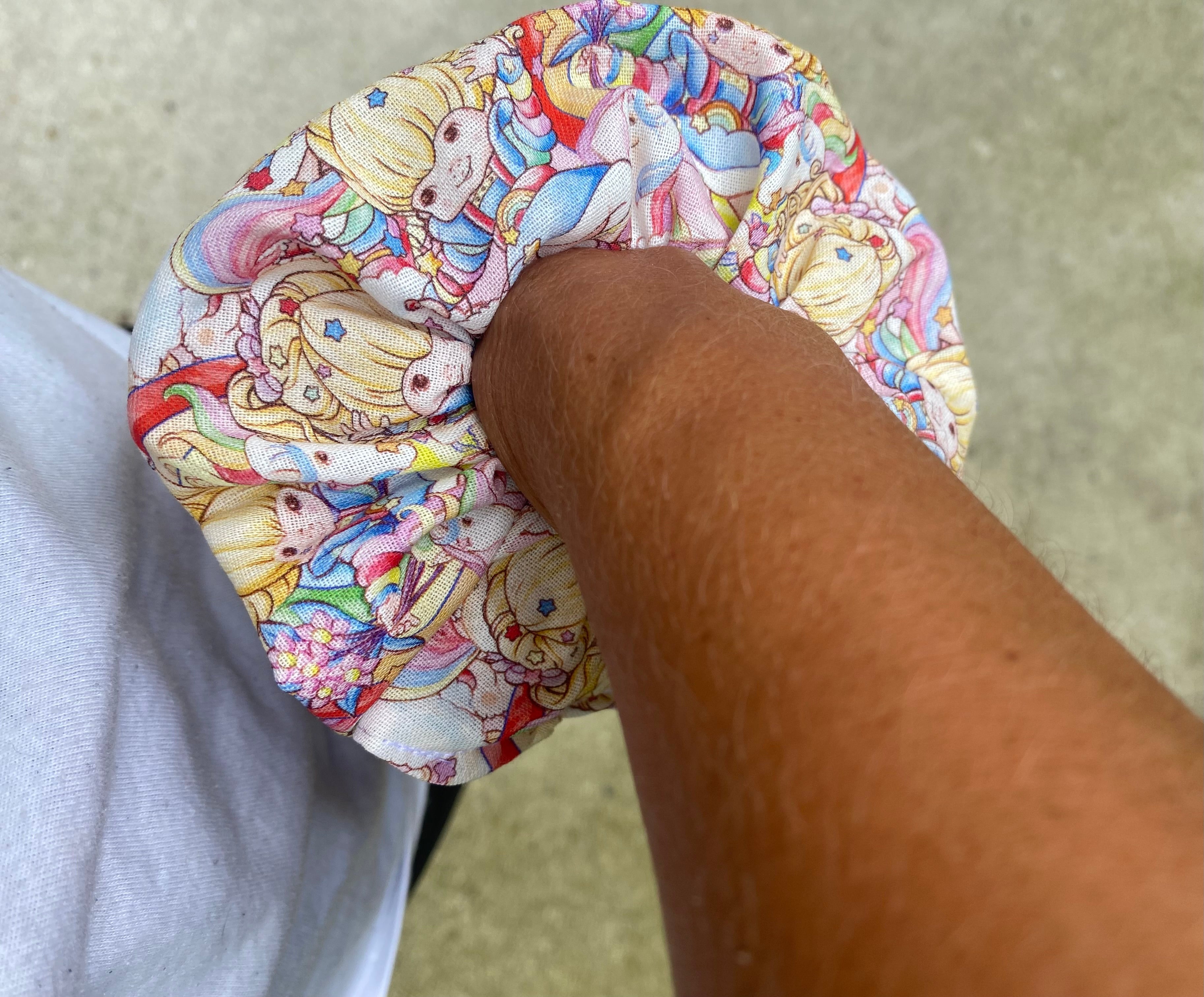 Rainbow Doll Scrunchie