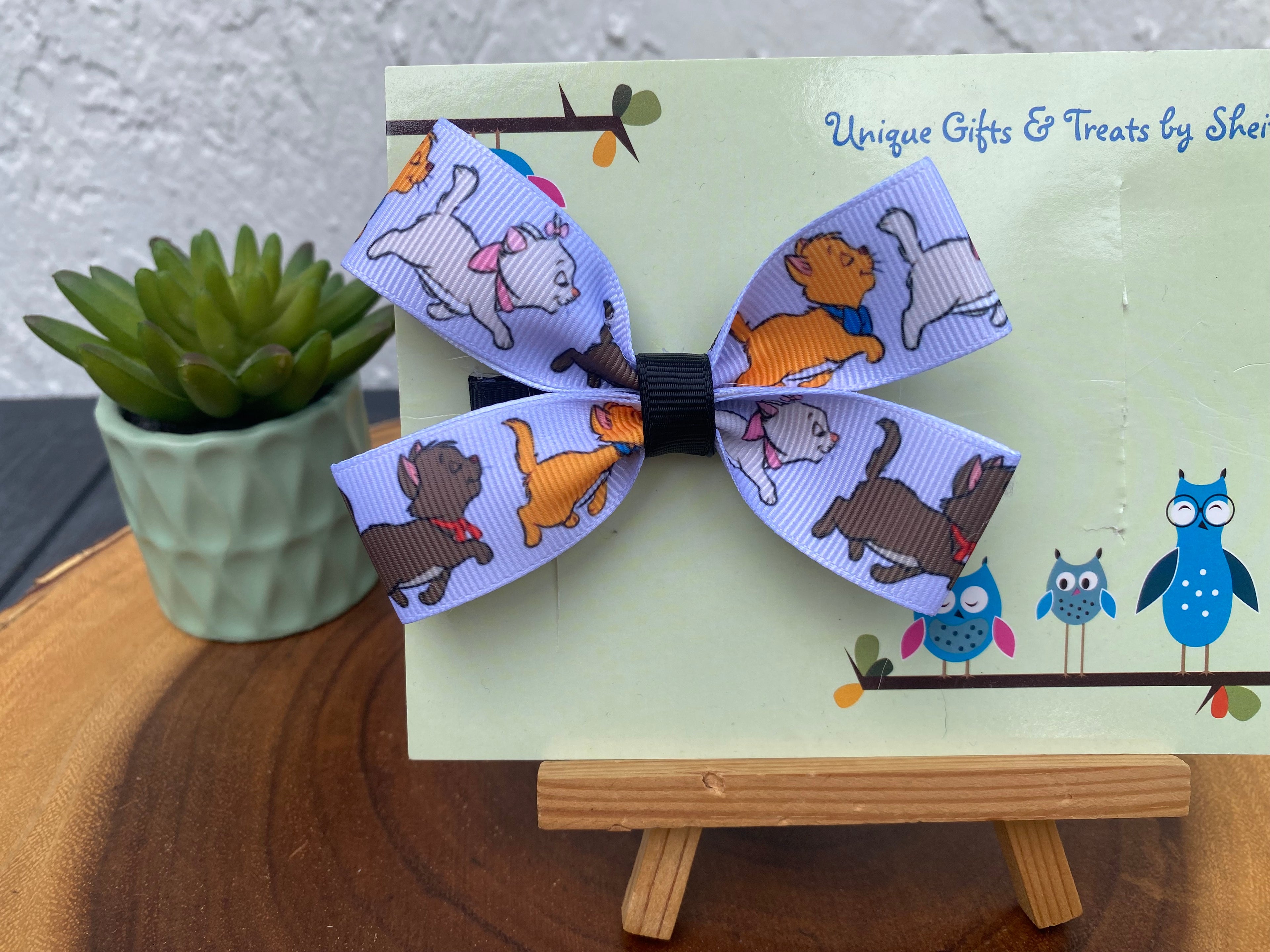 Disney Cats Hairbow; Marie Hairbow