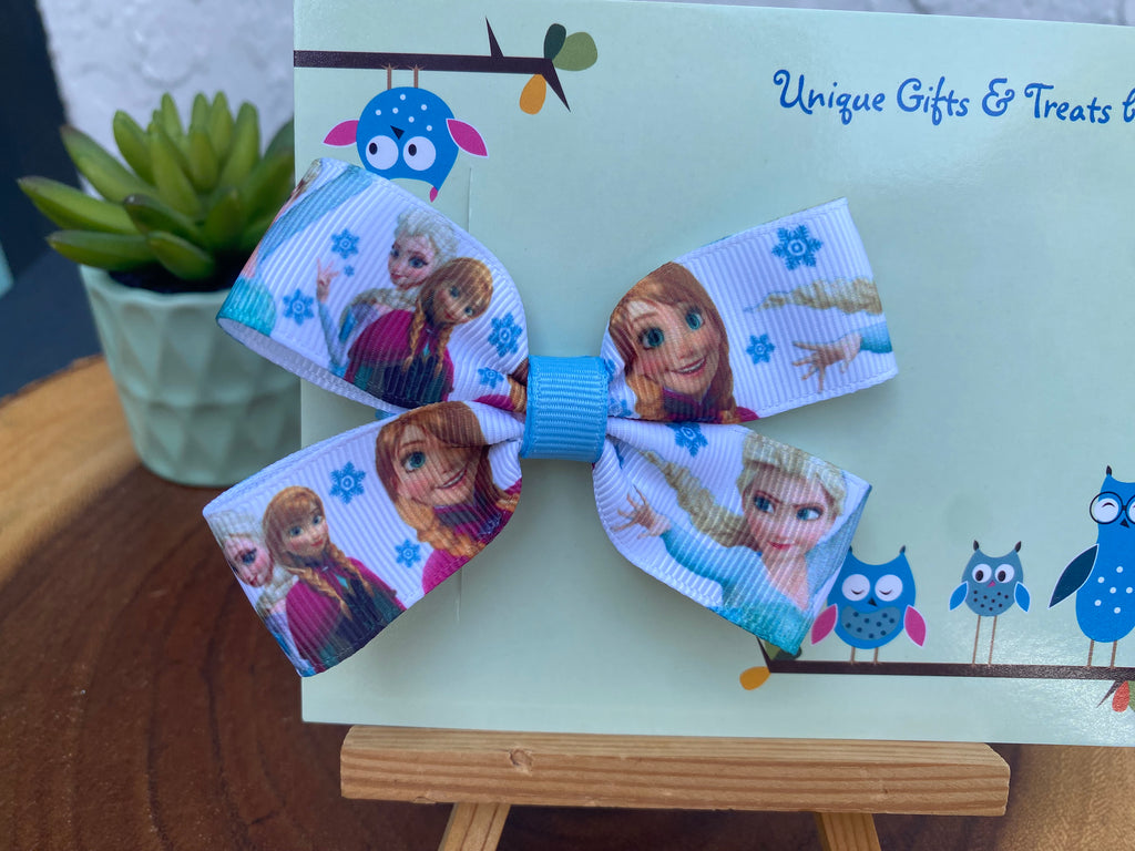 Queen and Princess Sisters Hairbow