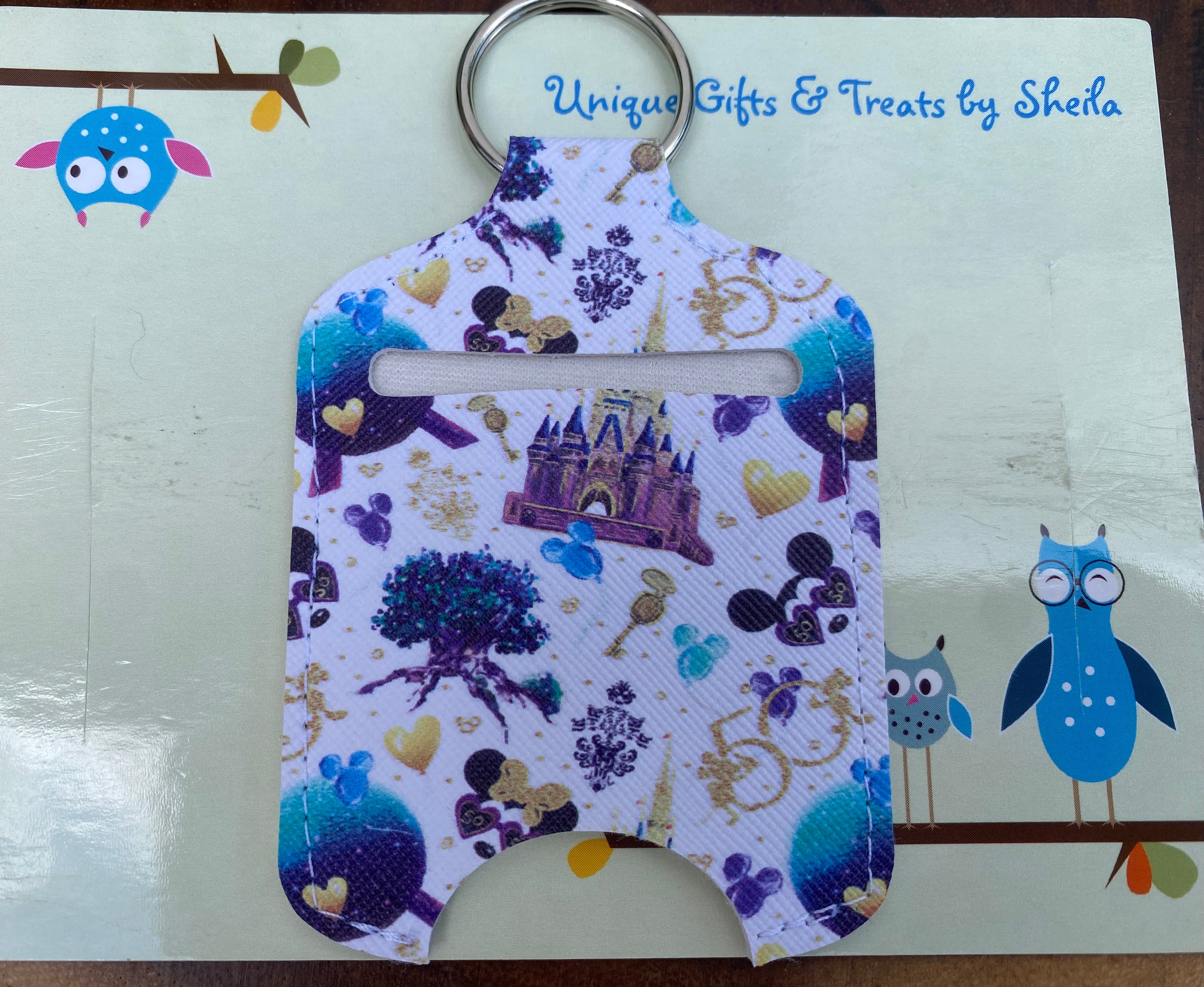 Disney 50th  Anniversary Hand Sanitizer Holder