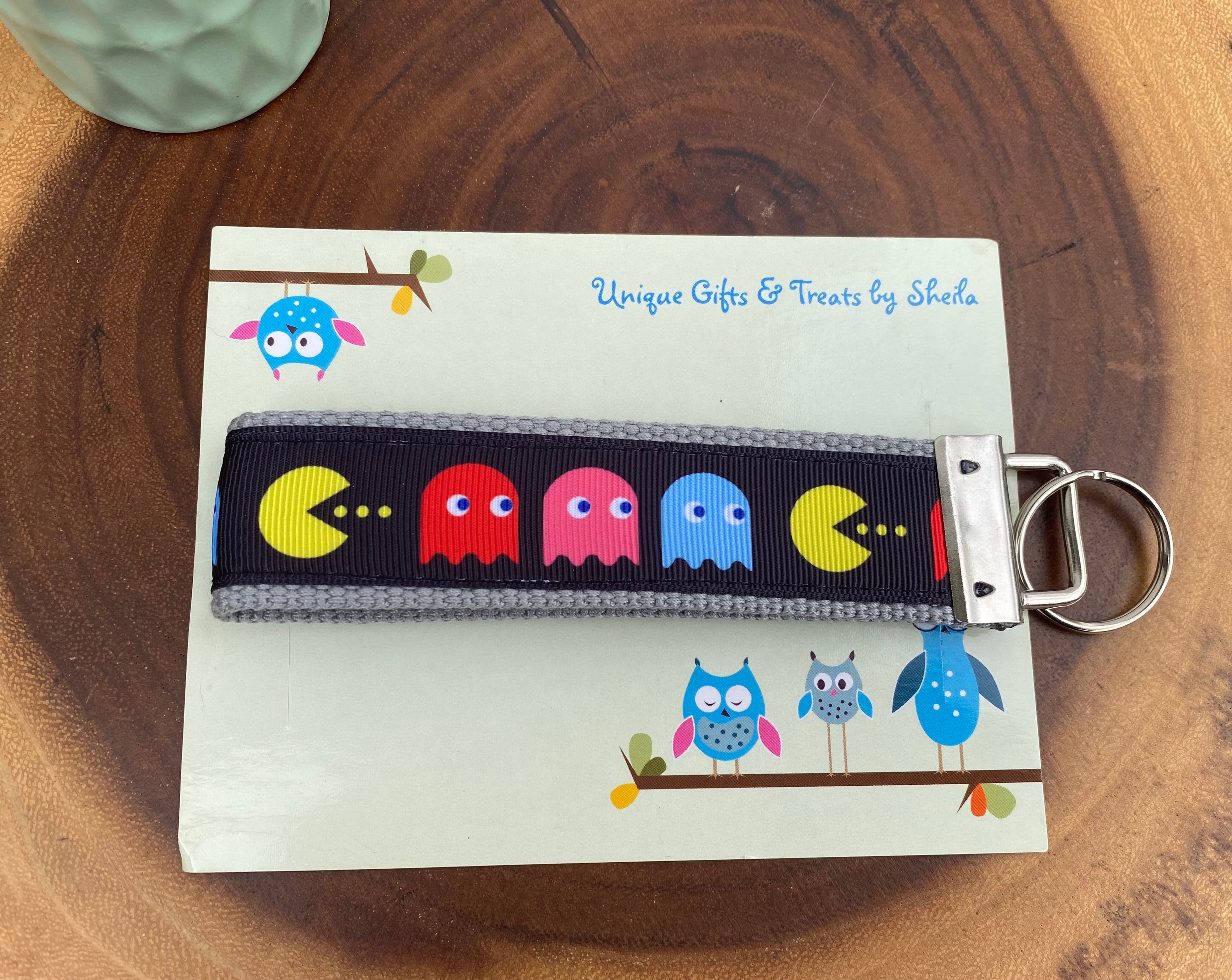 Retro Video Game Keychain; Keyfob