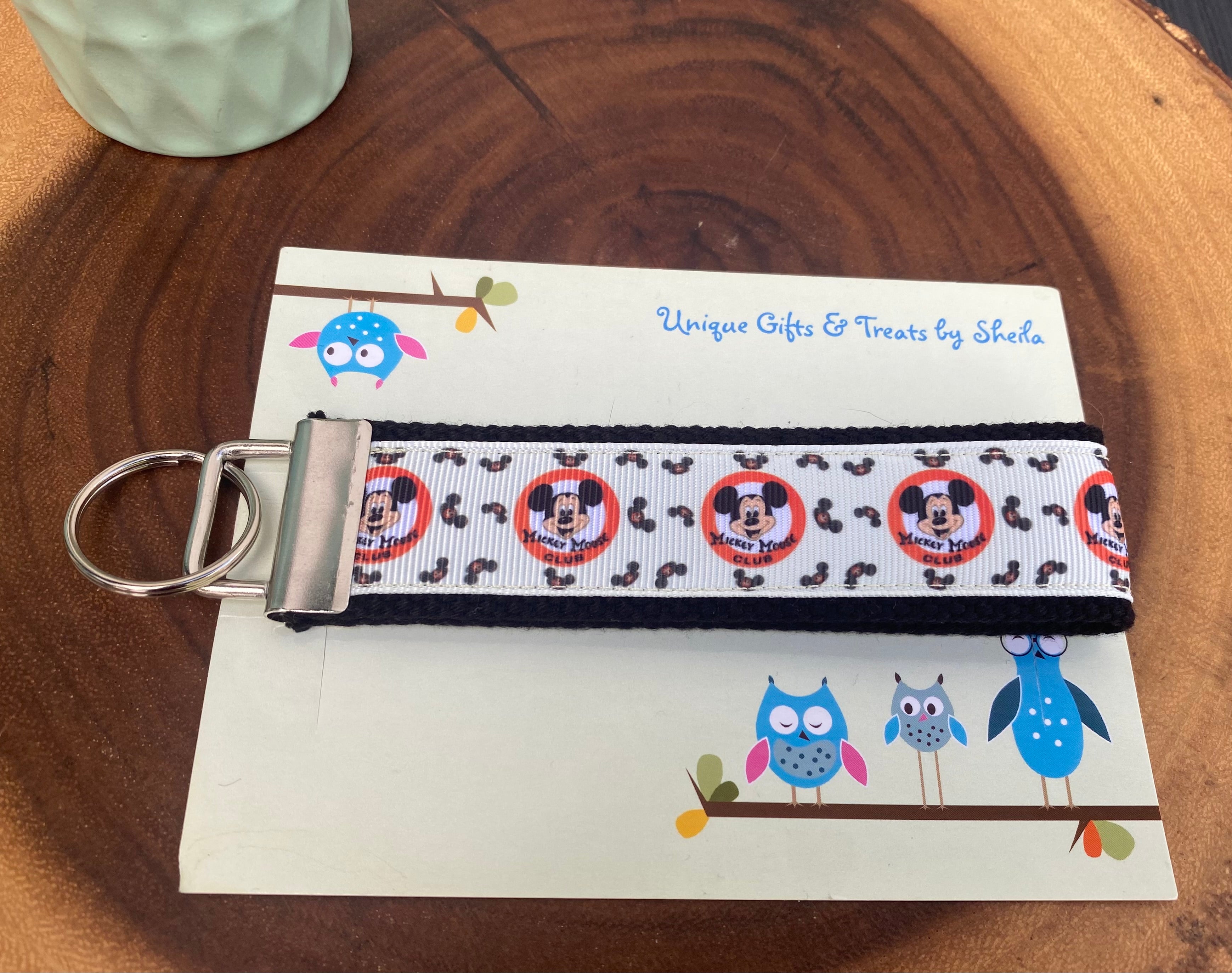 Mickey Mouse Club Keychain; Keyfob