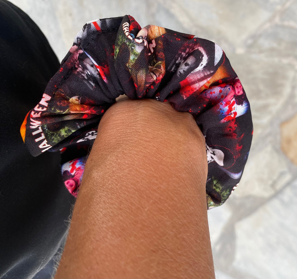 Halloween; Horror Movie Scrunchie