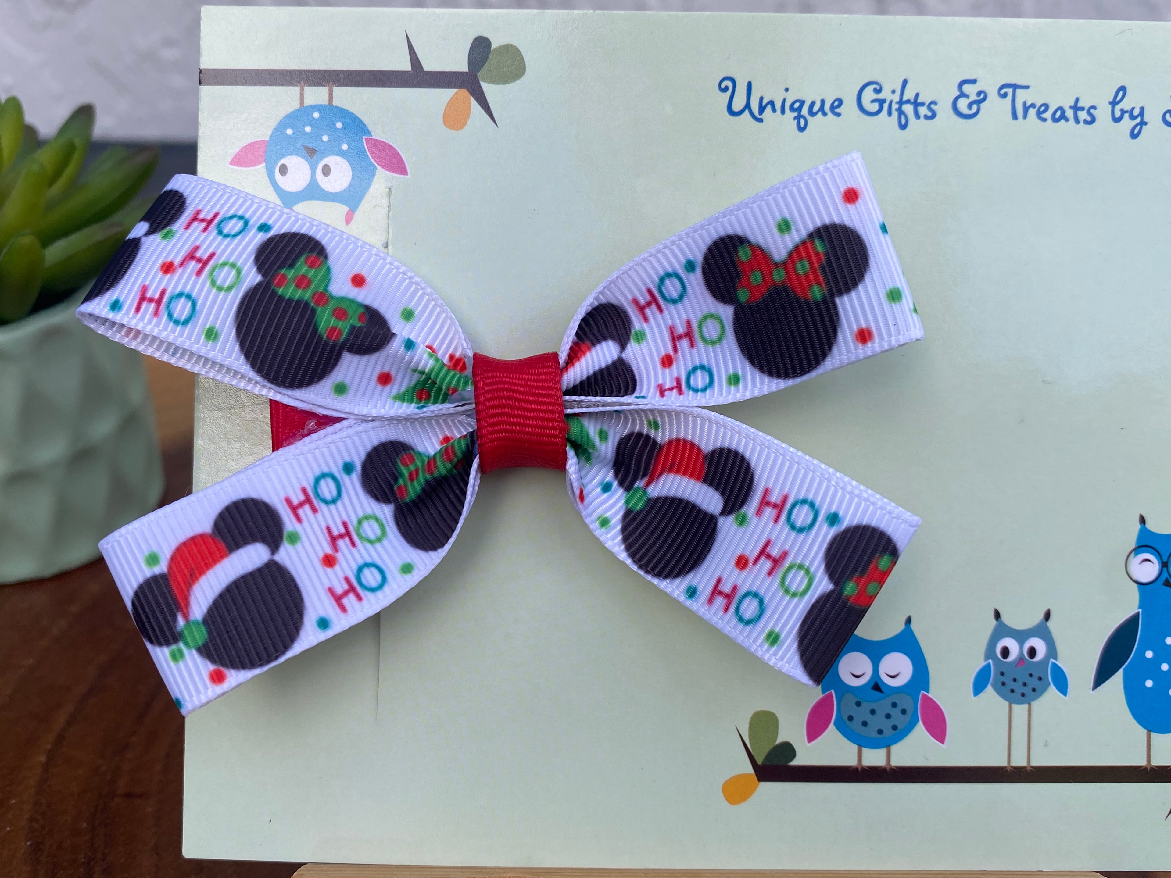 Disney Christmas Hairbow