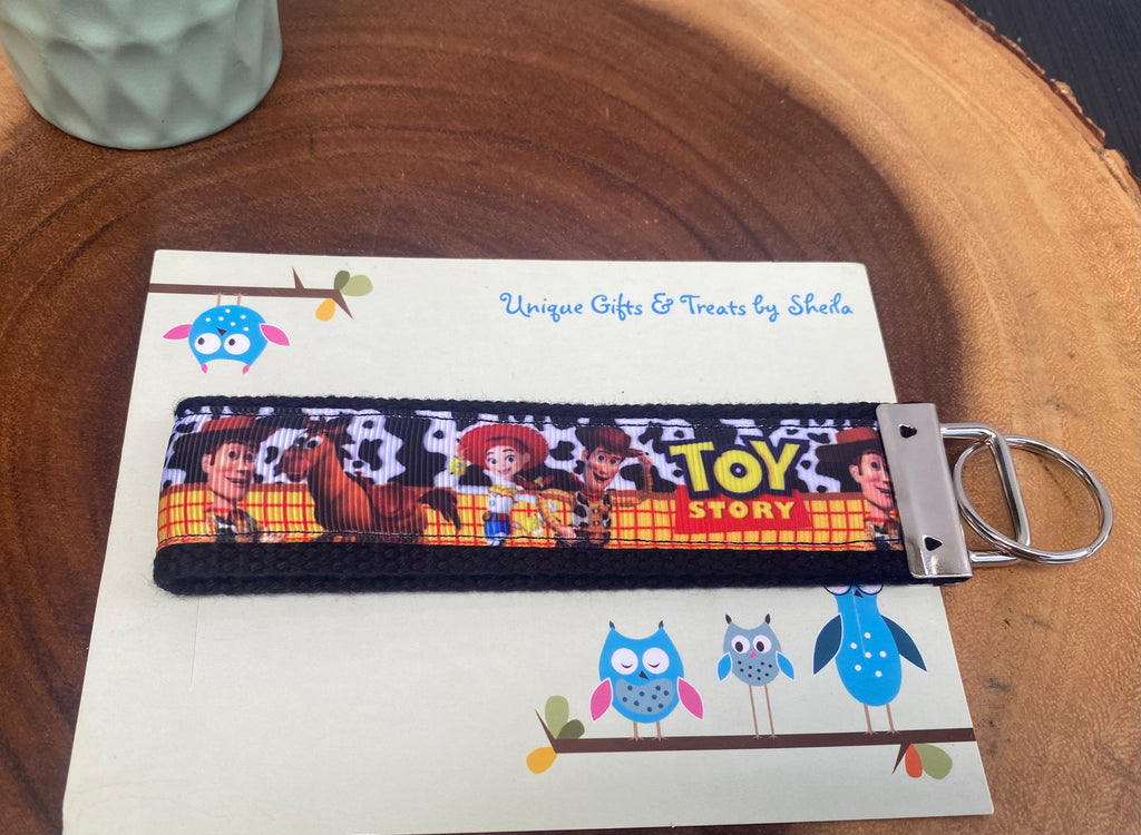 Toy Story Woody and Jessie Keychain; Keyfob