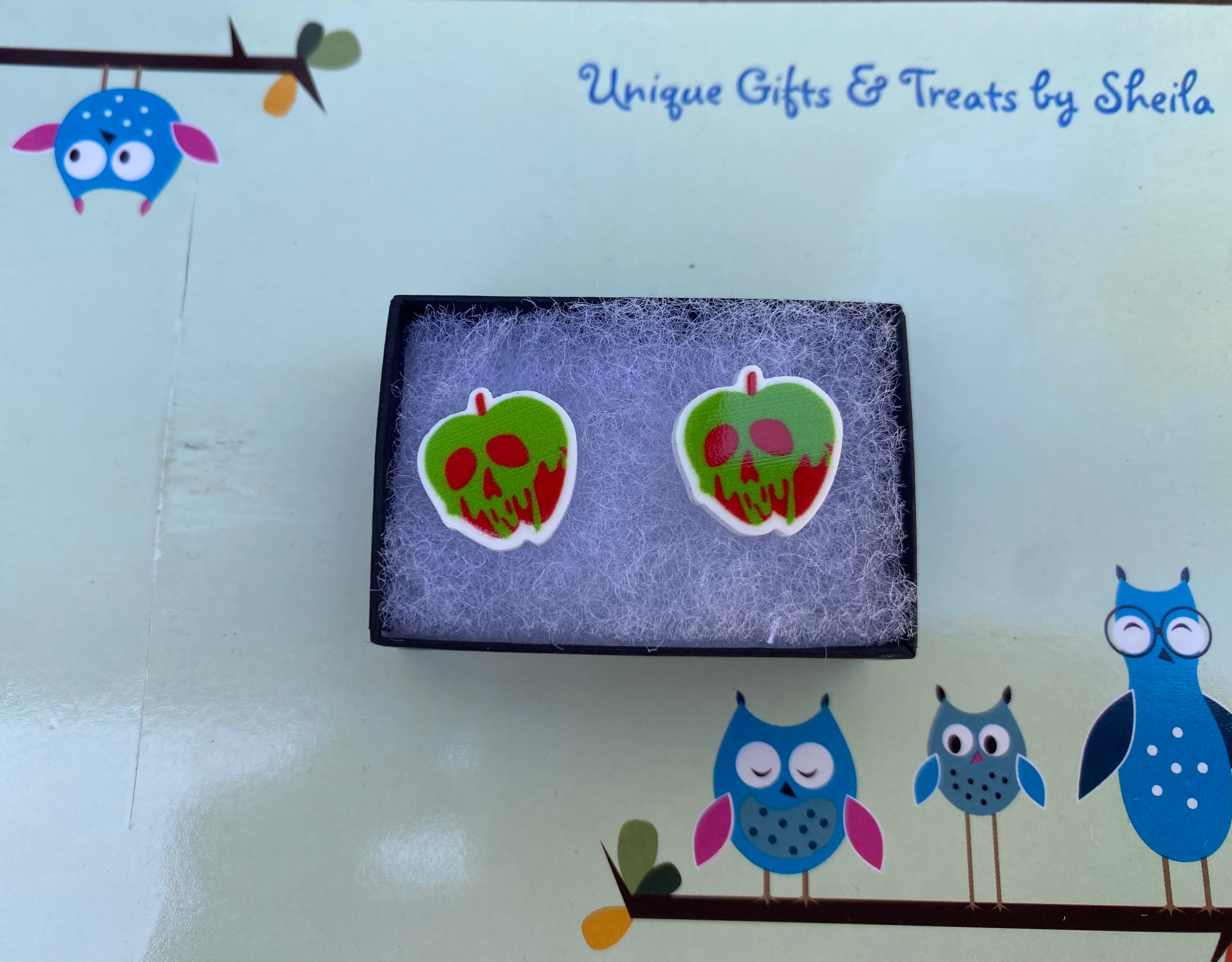 Poison Apple Earrings